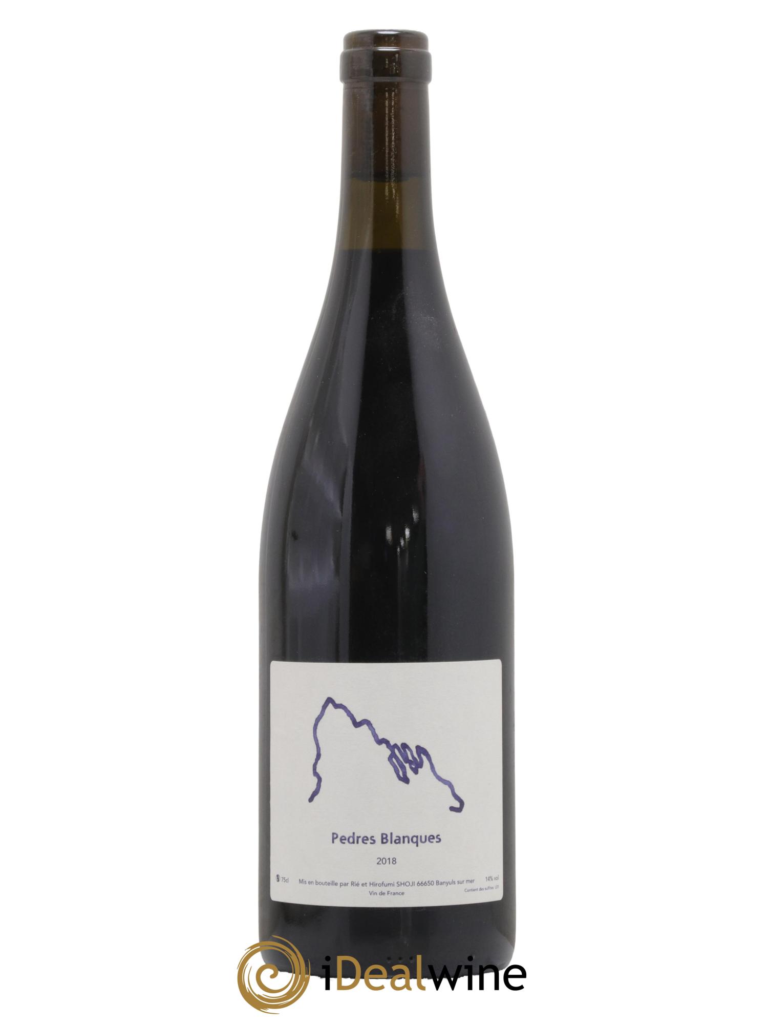 Vin de France Pedres Blanques Rié et Hirofumi Shoji 2018 - Lot de 1 bouteille - 0