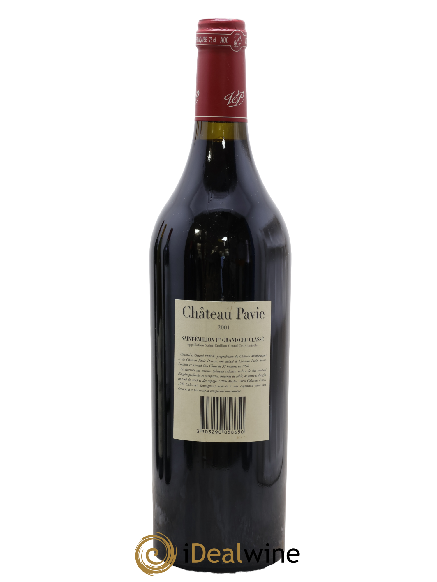 Château Pavie 1er Grand Cru Classé A 2001 - Lot of 1 bottle - 1