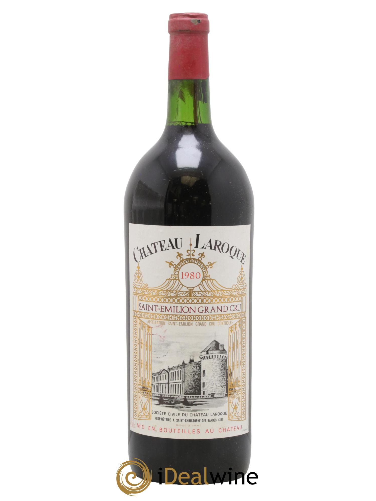 Château Laroque Grand Cru Classé 1980 - Posten von 1 Magnum - 0