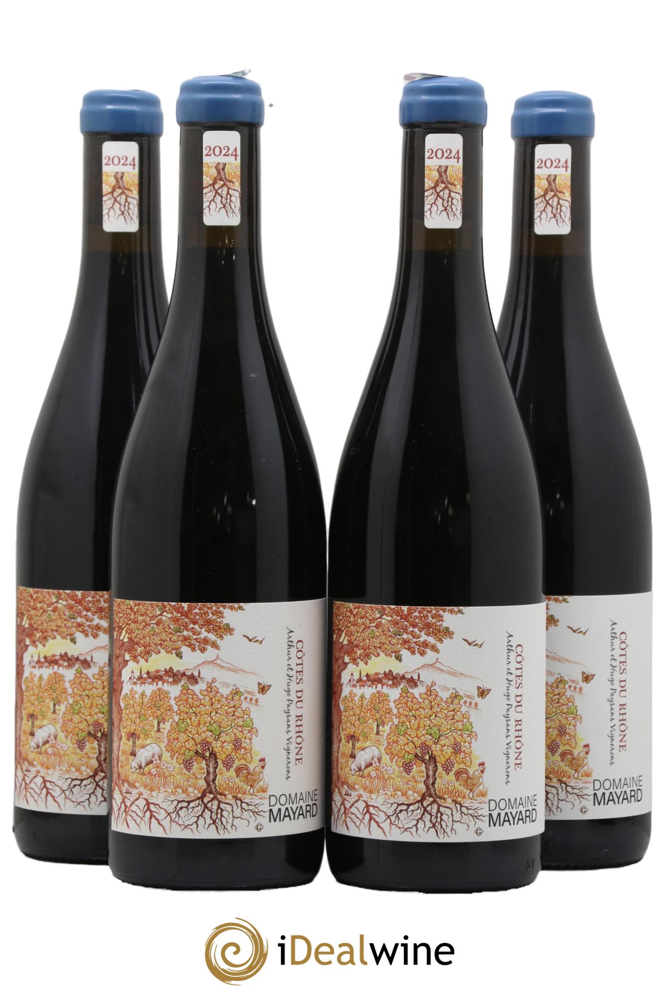 Côtes-du-Rhône Mayard (Domaine) 2024 - Lot de 4 bouteilles - 0