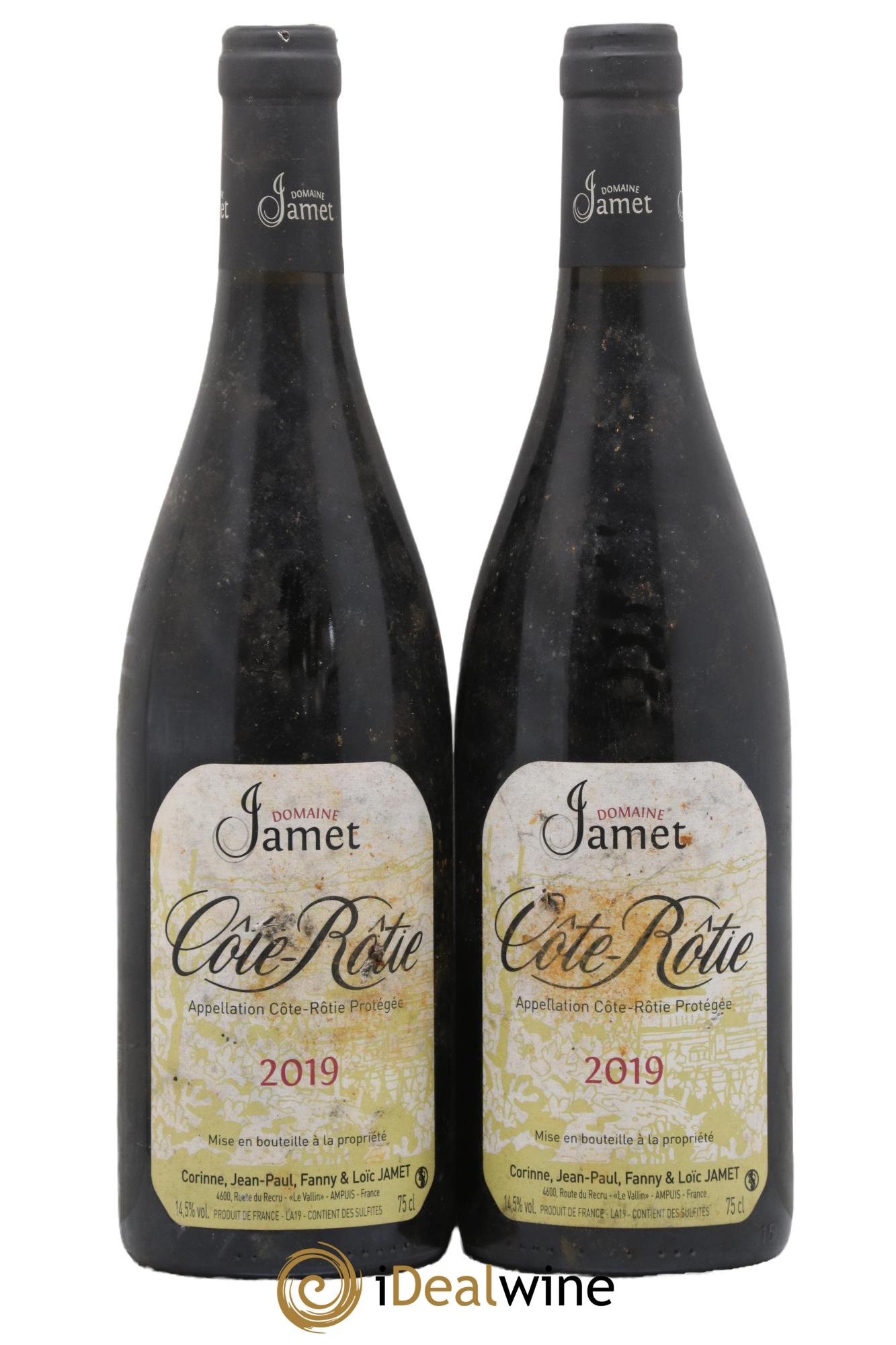 Côte-Rôtie Jamet (Domaine) 2019 - Lot de 2 bouteilles - 0