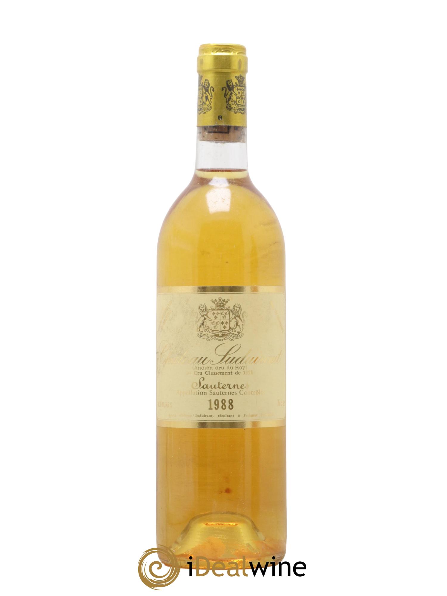 Château Suduiraut 1er Grand Cru Classé 1988 - Lotto di 1 bottiglia - 0