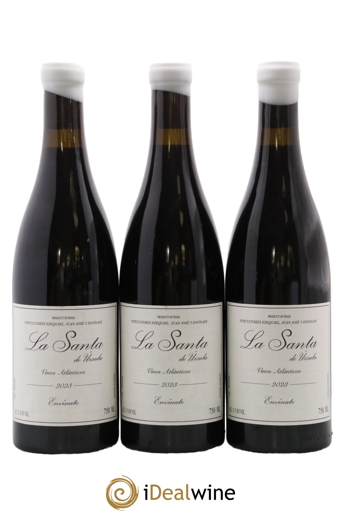 Espagne Tenerife La Santa de Ursula Envinate 2023 - Lot de 3 bouteilles - 0