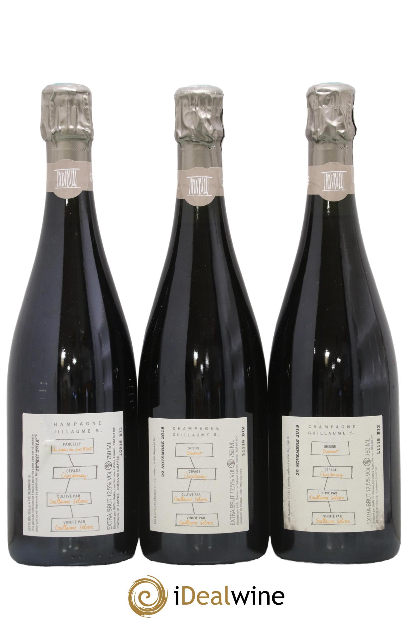 Au Dessus du Gros Mont Guillaume Selosse - Lot de 3 bouteilles - 1