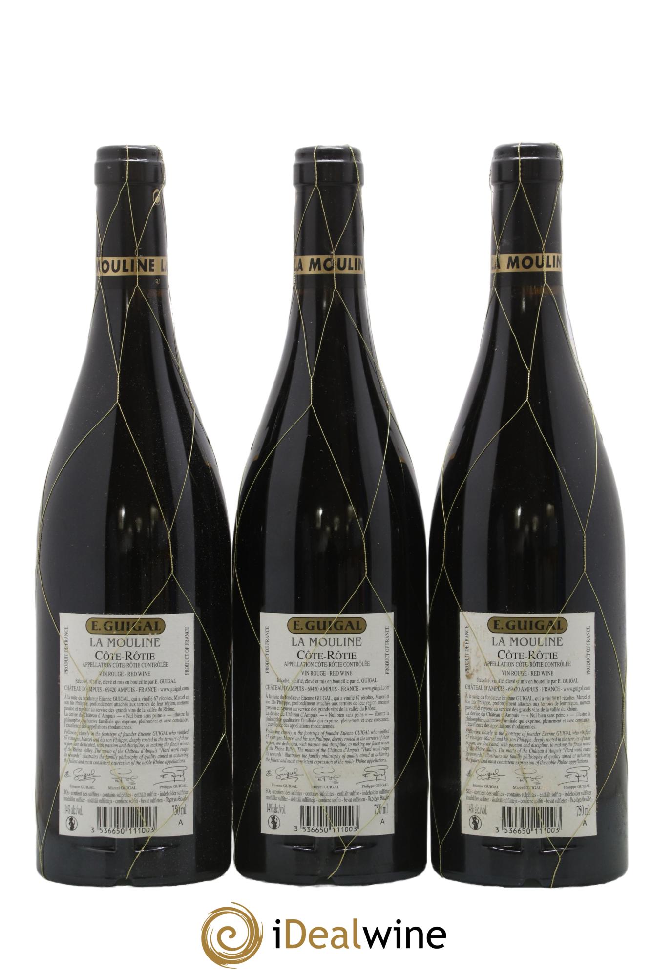 Côte-Rôtie La Mouline Guigal 2017 - Lotto di 6 bottiglie - 4