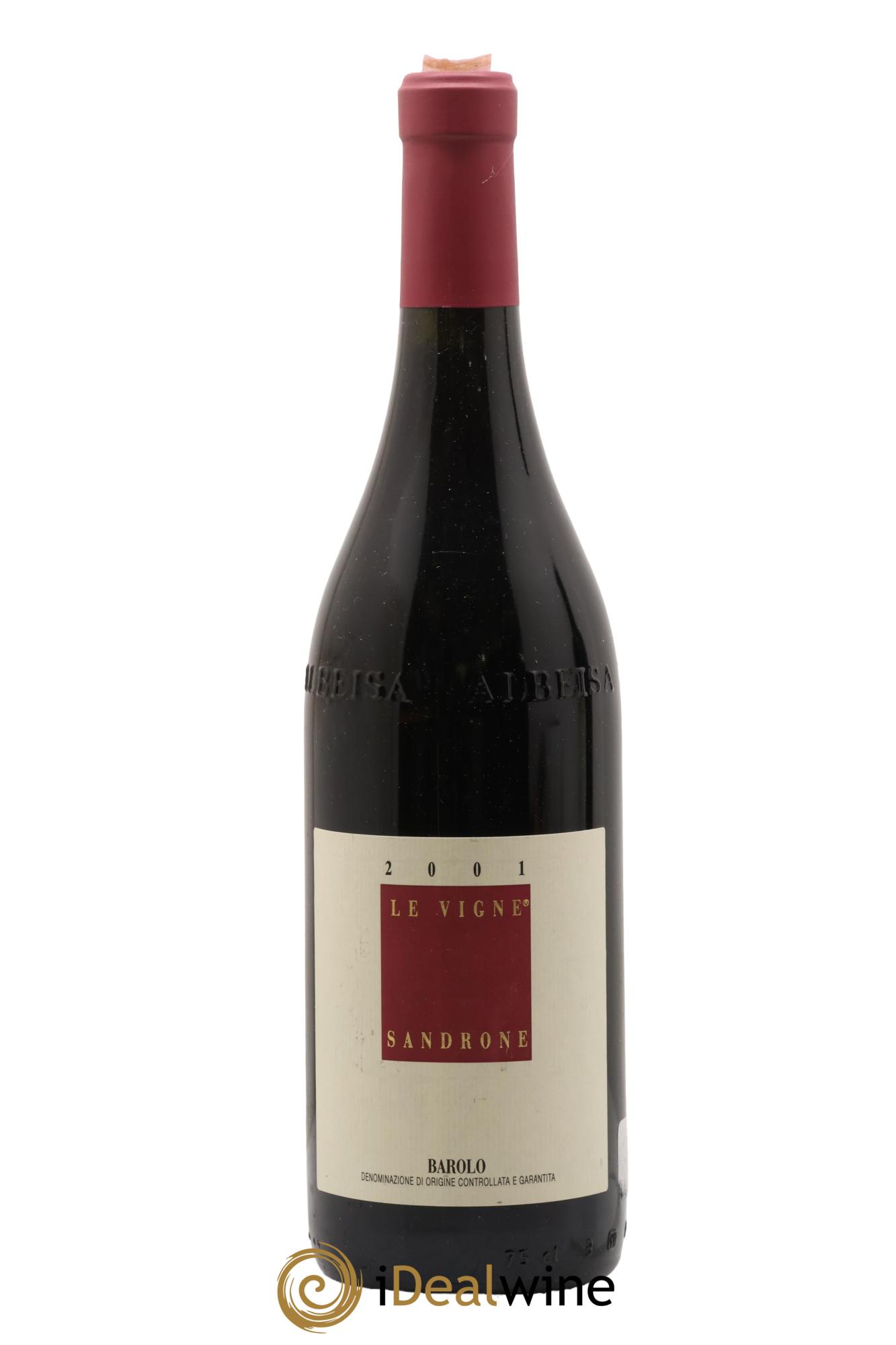 Barolo DOCG Le Vigne Luciano Sandrone 2001 - Lot de 1 bouteille - 0