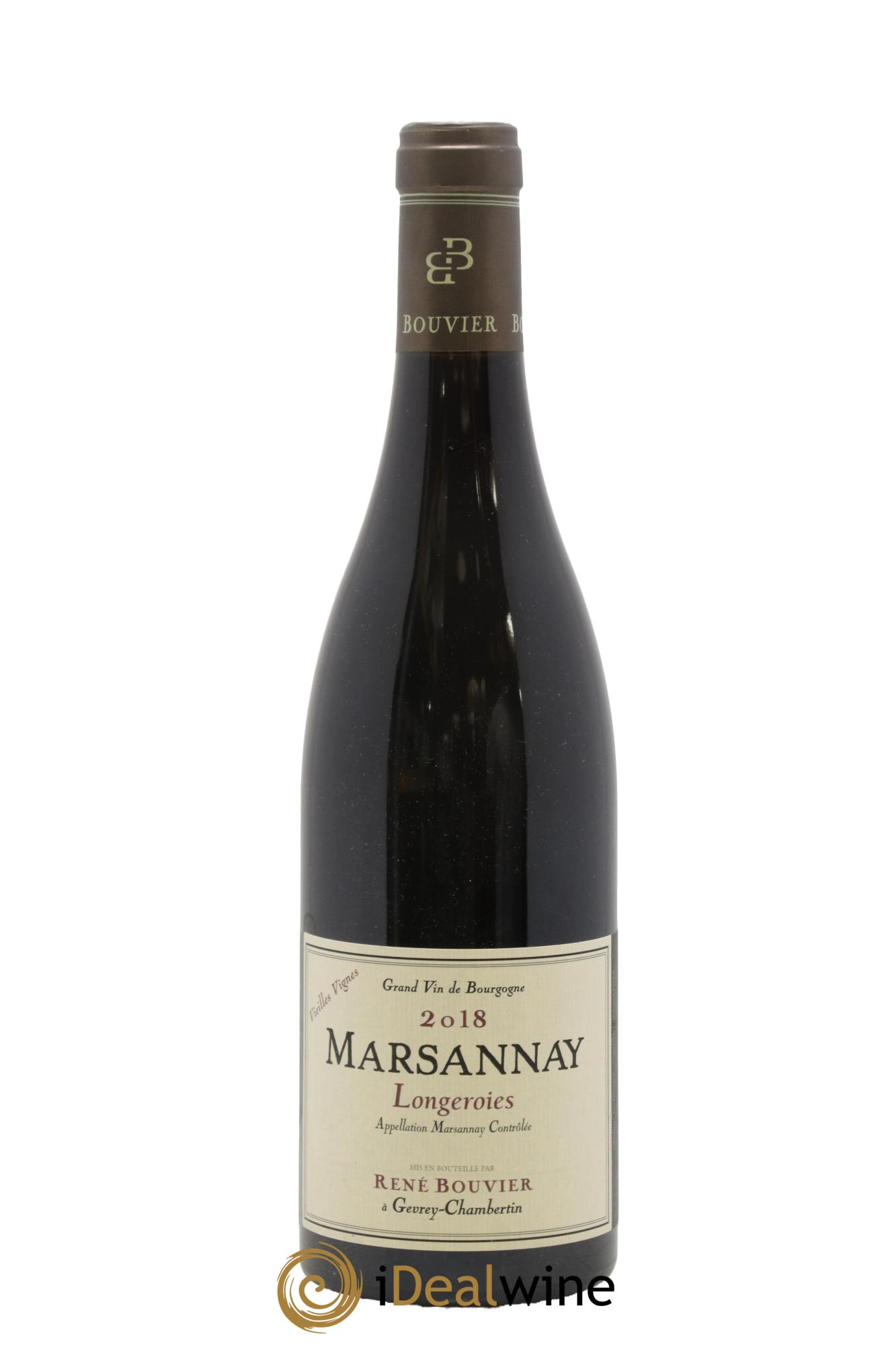 Marsannay Les Longeroies René Bouvier (Domaine) 2018 - Lot de 1 bouteille - 0