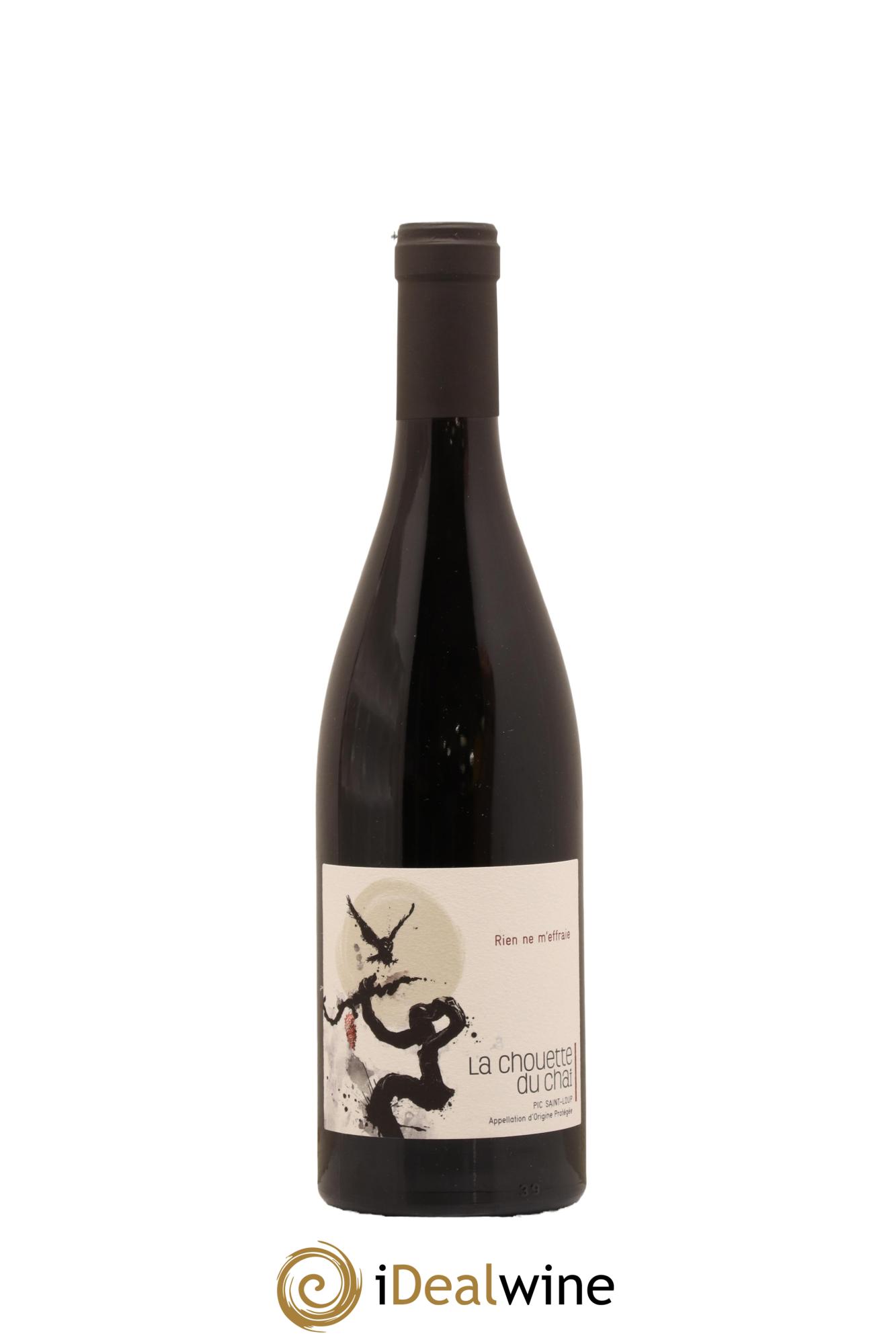Pic Saint-Loup Rien ne M effraie La Chouette du Chai 2019 - Lot de 1 bouteille - 0