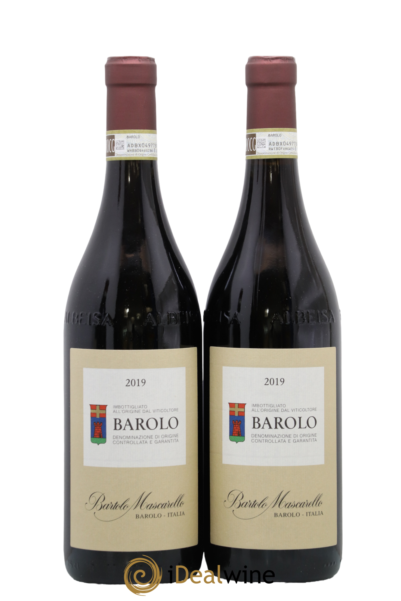 Barolo DOCG Bartolo Mascarello 2019 - Lot de 2 bouteilles - 0