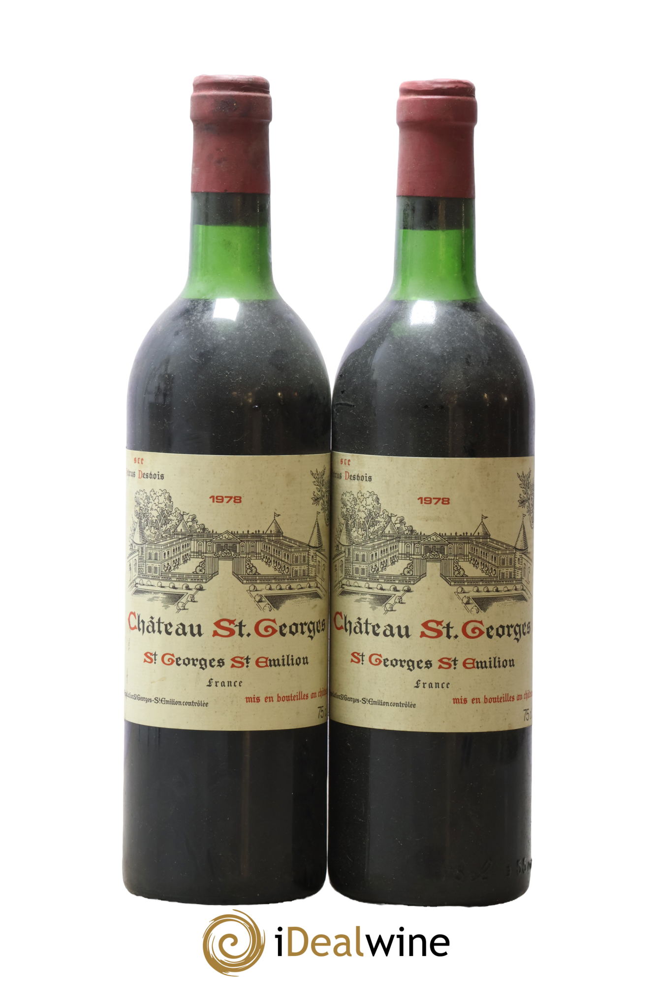 Château Saint-Georges 1978 - Lot de 2 bouteilles - 0