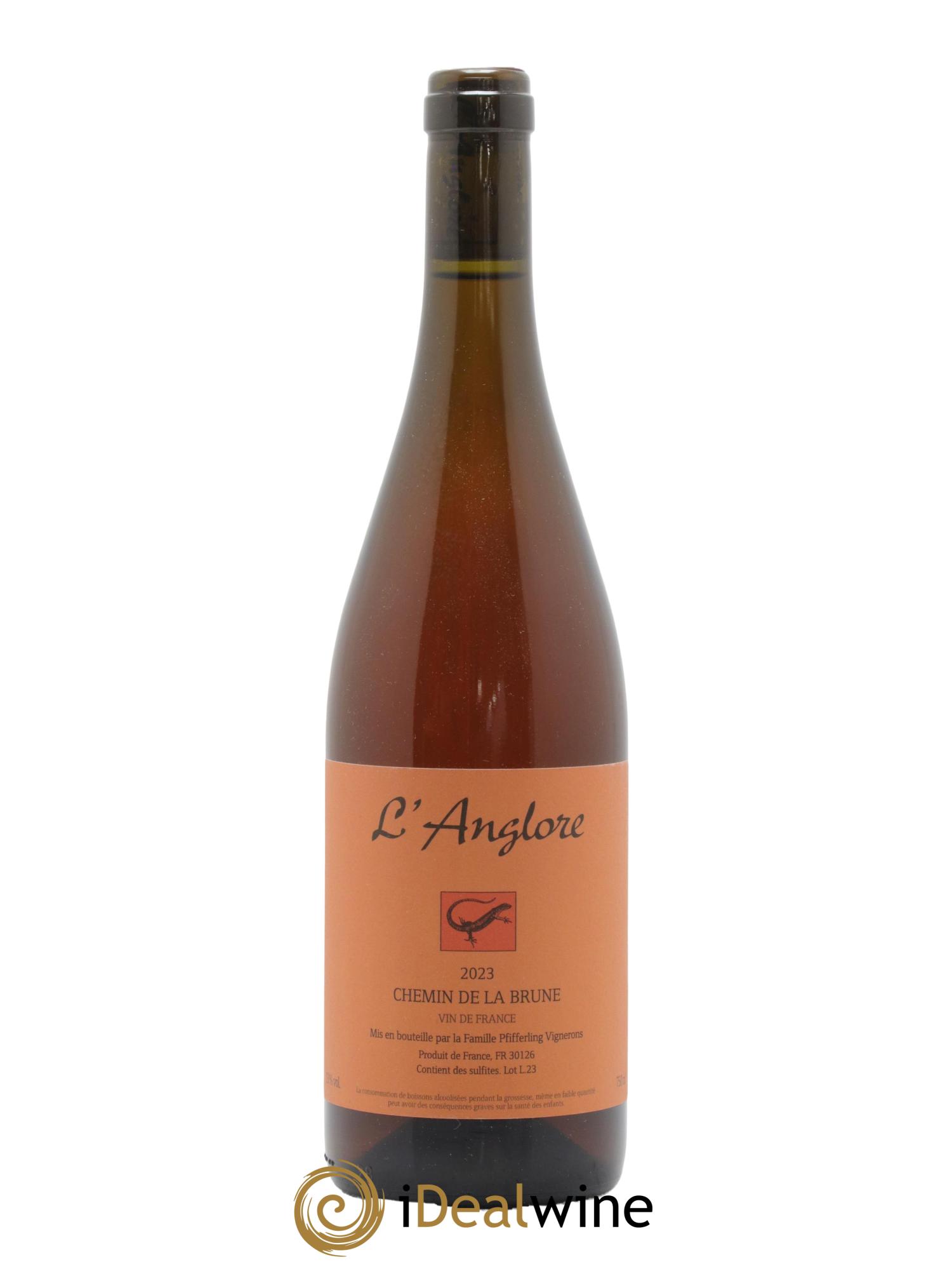Vin de France Chemin de la brune L'Anglore 2023 - Lot de 1 bouteille - 0
