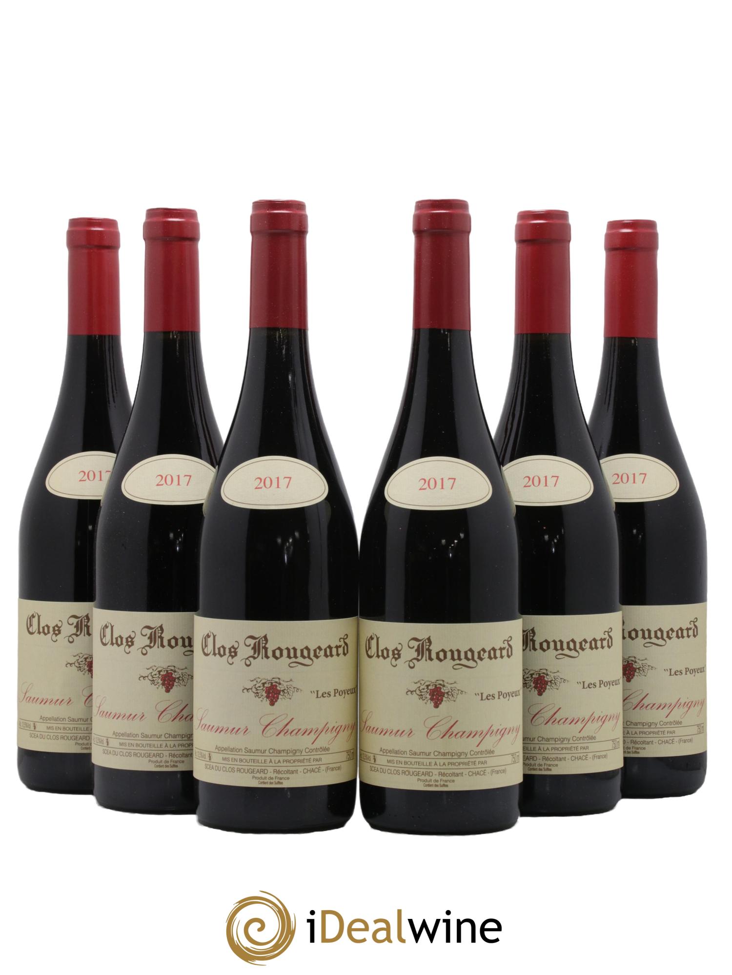 Saumur-Champigny Les Poyeux Clos Rougeard 2017 - Lot de 6 bouteilles - 0