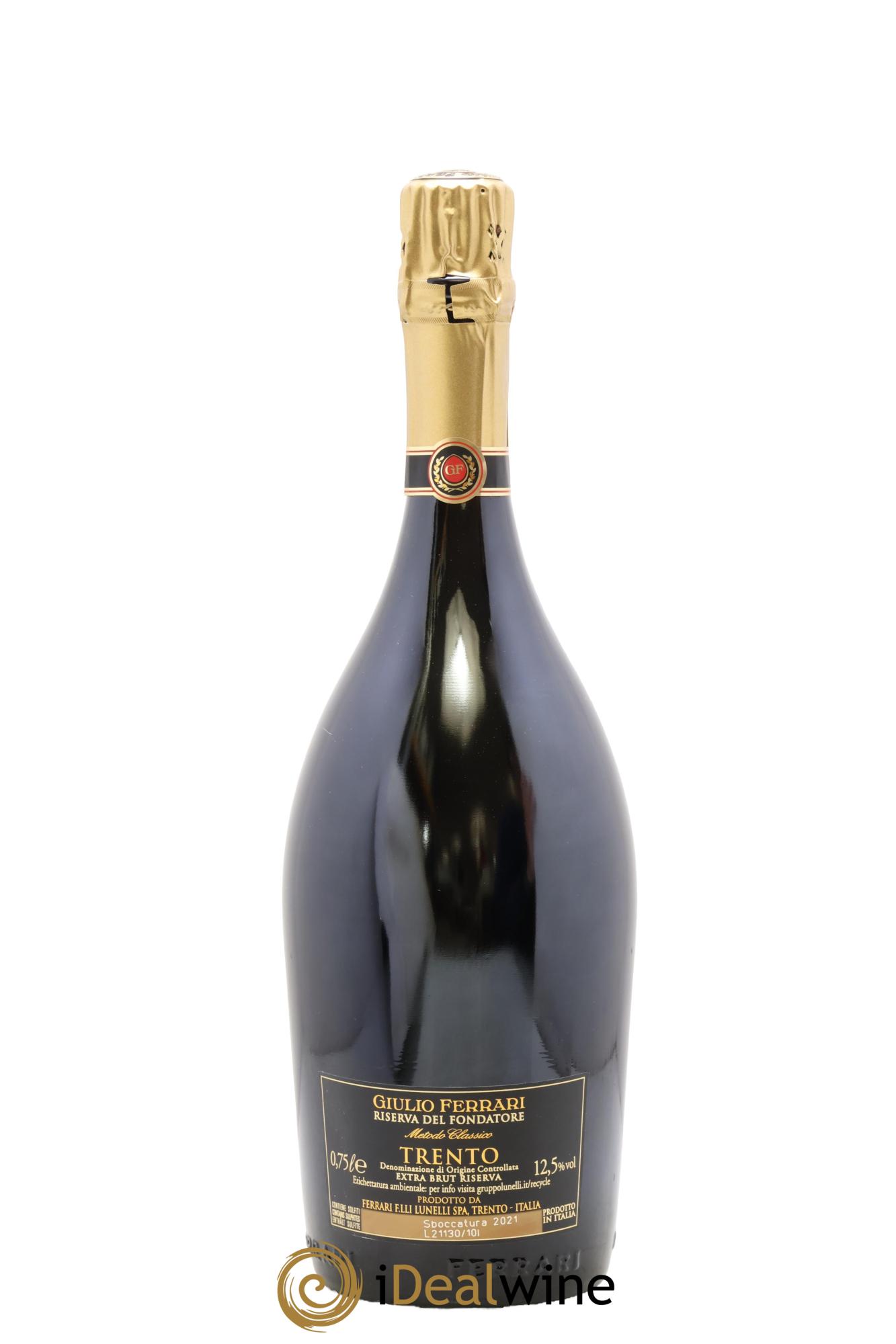 Trento DOC Riserva Del Fondatore Giulio Ferrari 2010 - Lot de 1 bouteille - 1