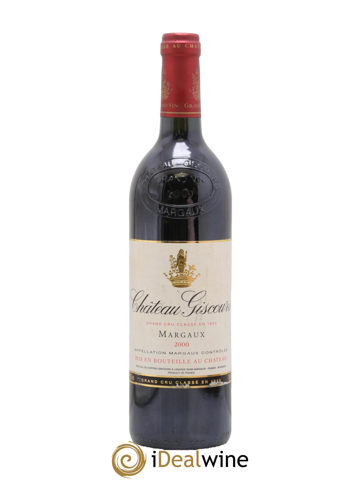 Château Giscours 3ème Grand Cru Classé 2000 - Lot de 1 bouteille - 0