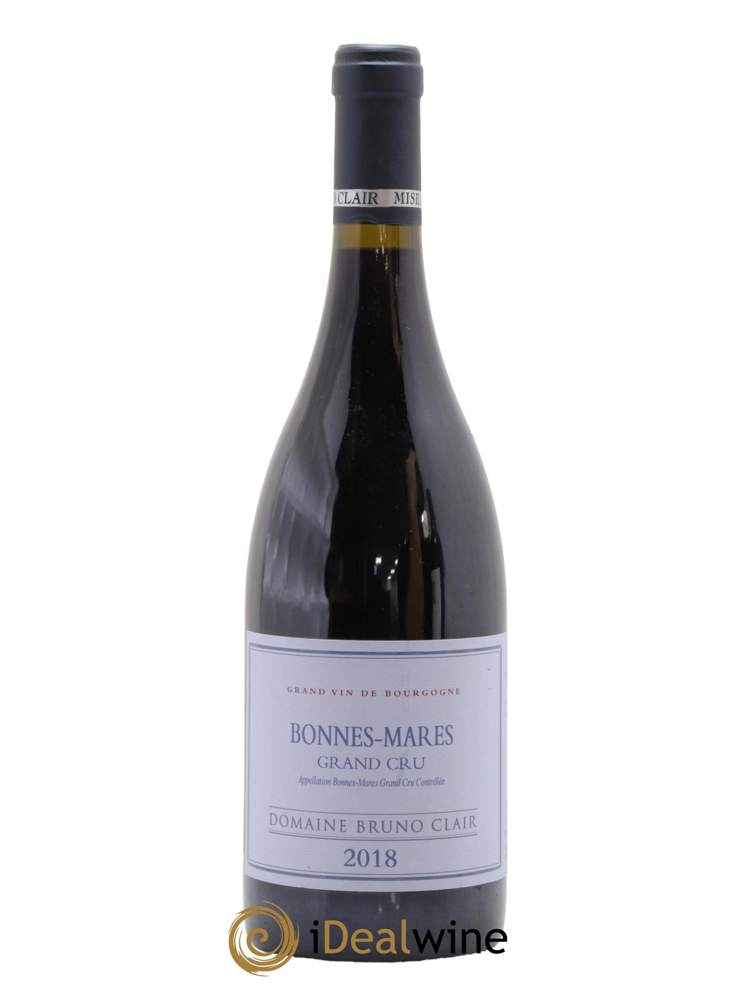 Bonnes-Mares Grand Cru Bruno Clair (Domaine) 2018 - Lot de 1 bouteille - 0