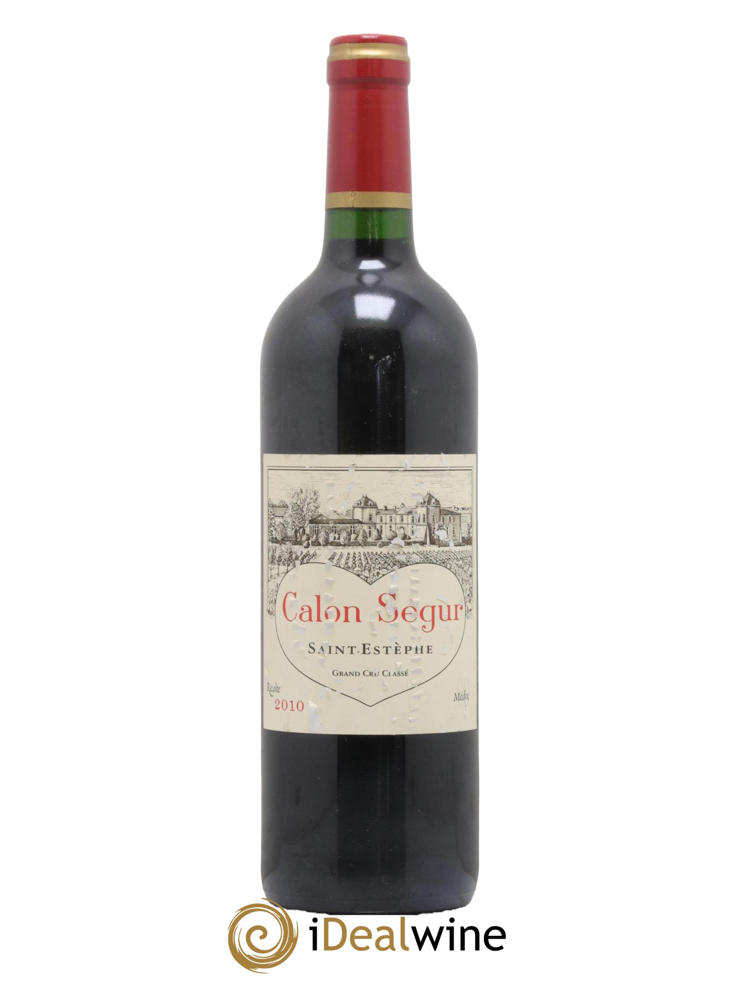 Château Calon Ségur 3ème Grand Cru Classé 2010 - Lot of 1 bottle - 0