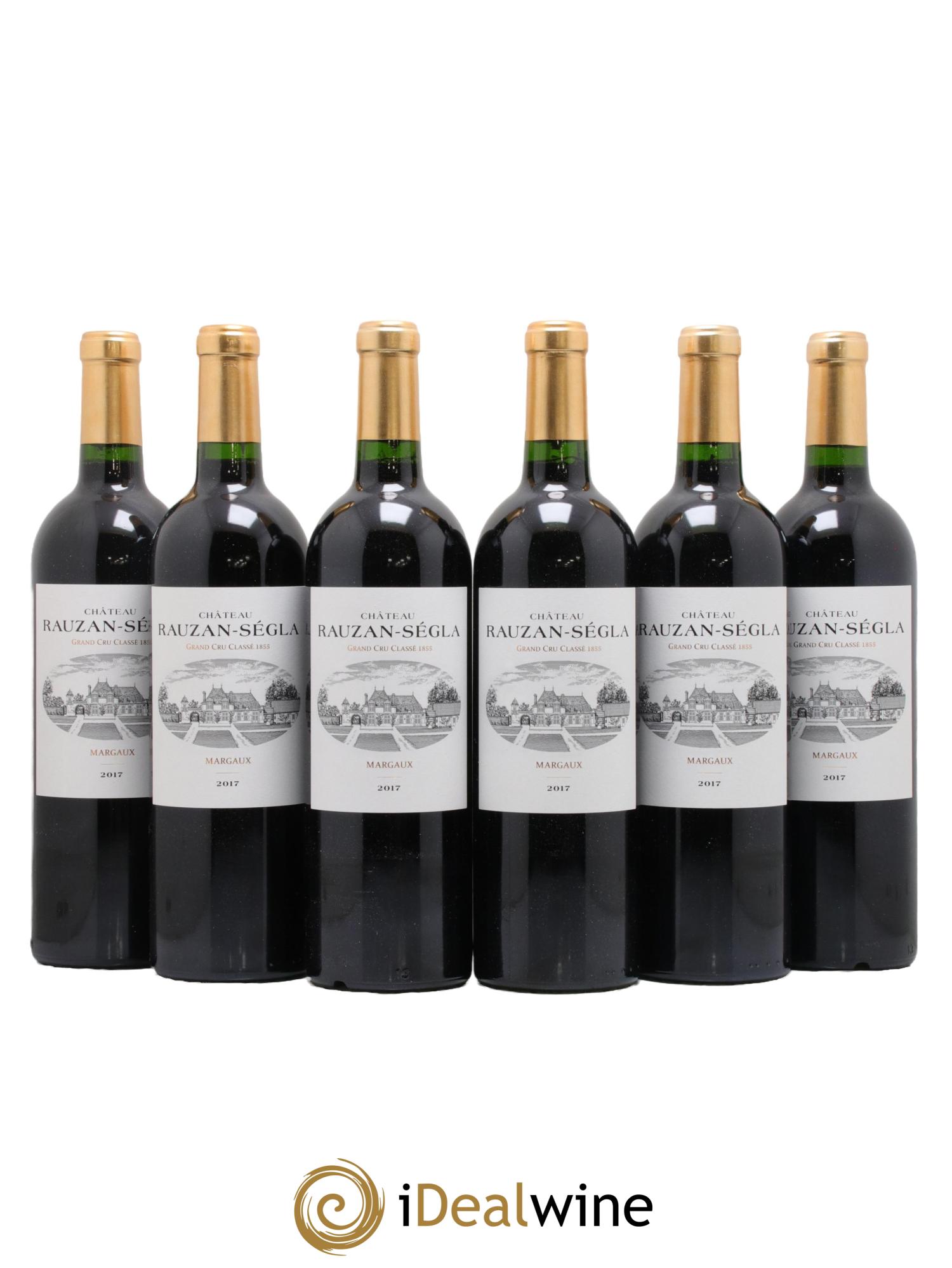 Château Rauzan Ségla Grand Cru Classé 2017 - Lot de 6 bouteilles - 0