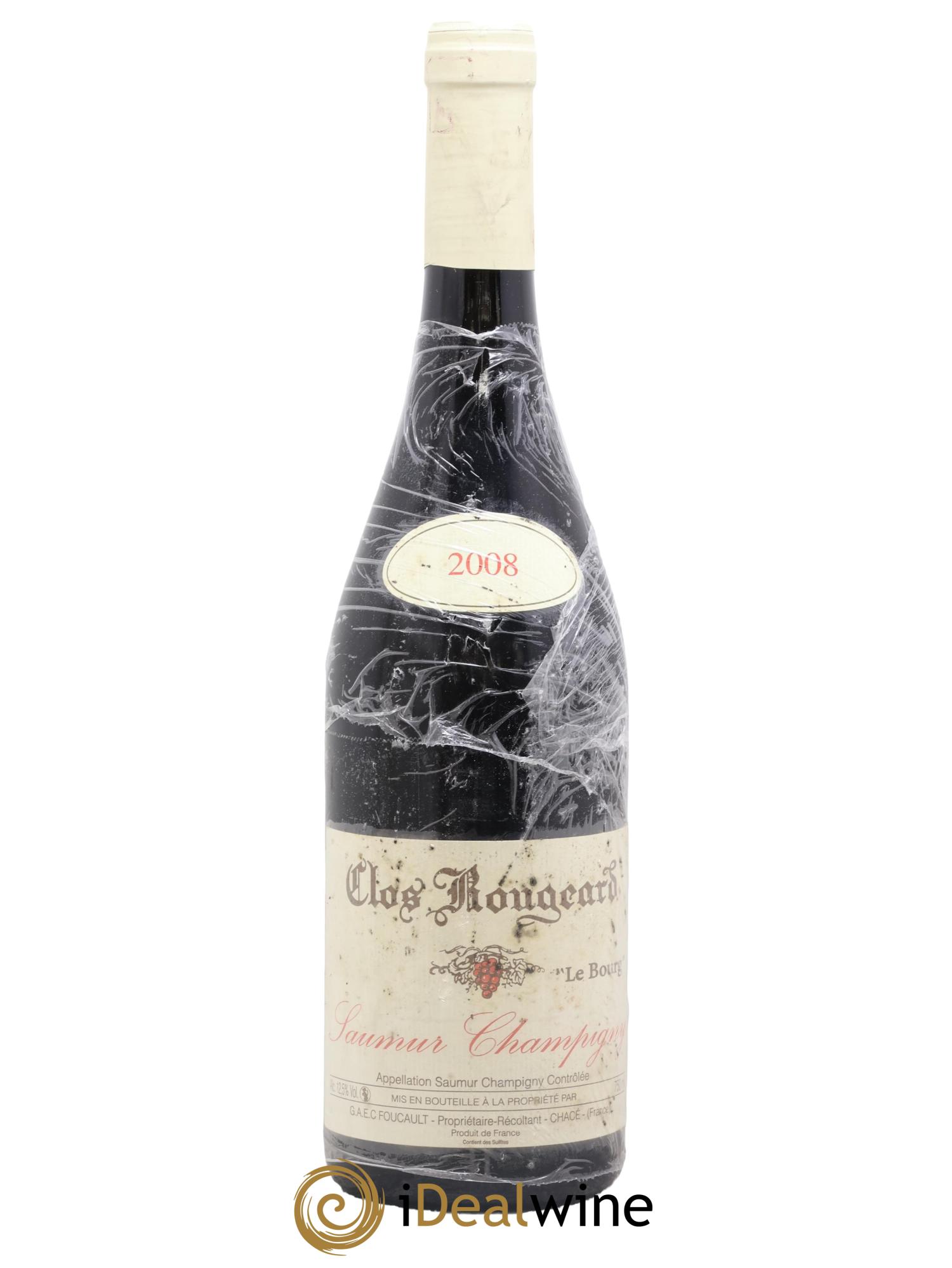 Saumur-Champigny Le Bourg Clos Rougeard 2008 - Posten von 1 Flasche - 0