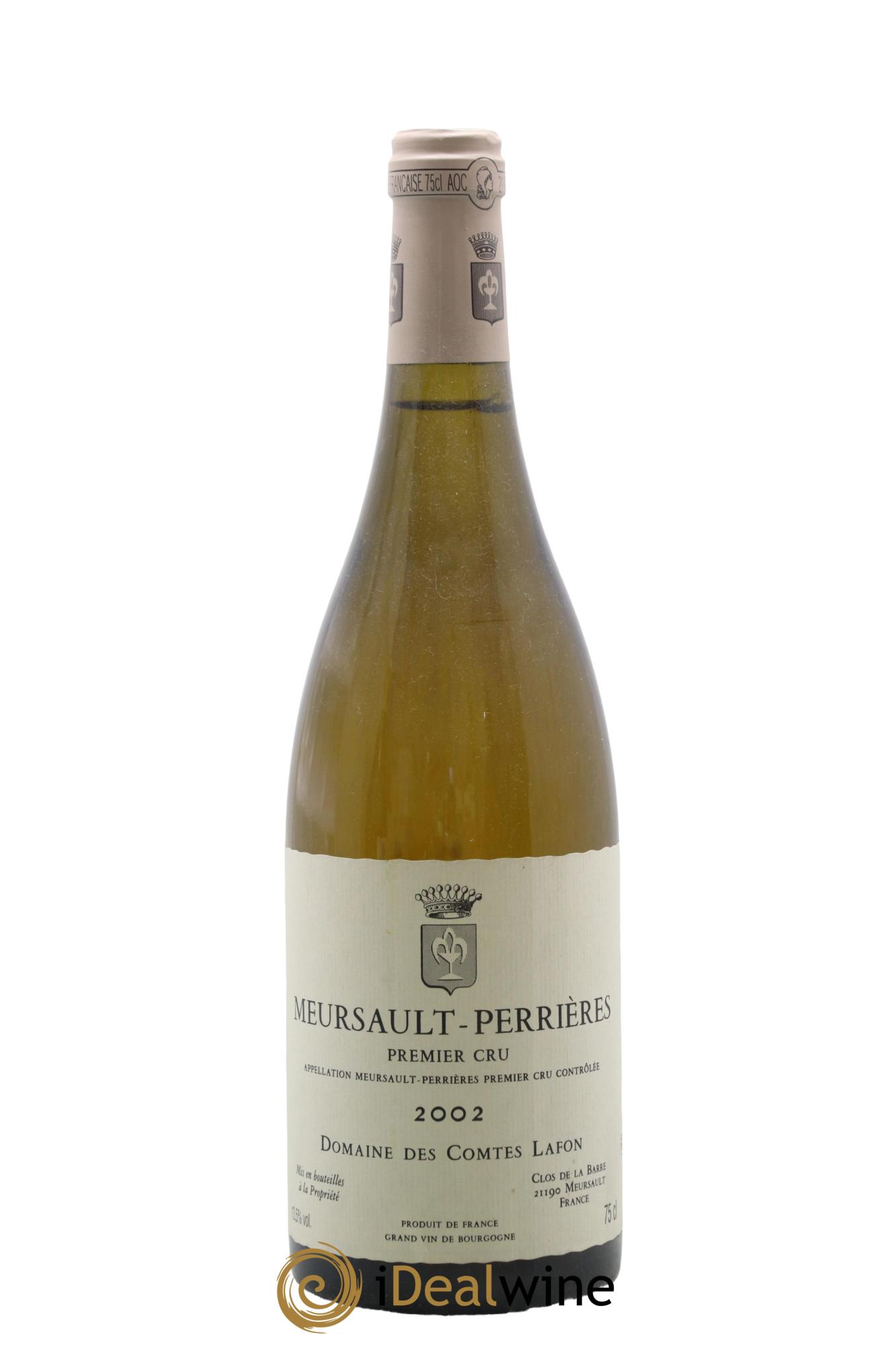 Meursault 1er Cru Perrières Comtes Lafon (Domaine des) 2002 - Lotto di 1 bottiglia - 0