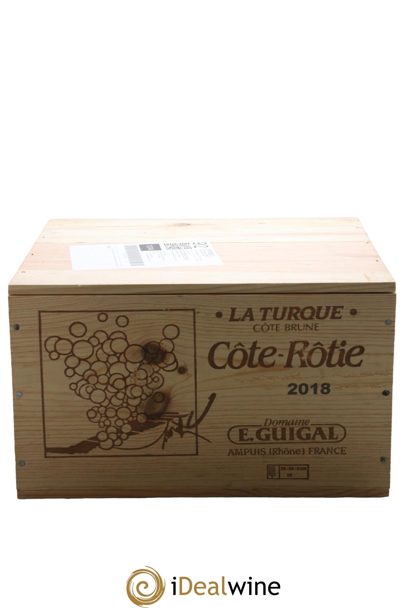 Côte-Rôtie La Turque Guigal 2018 - Lot de 6 bouteilles - 5