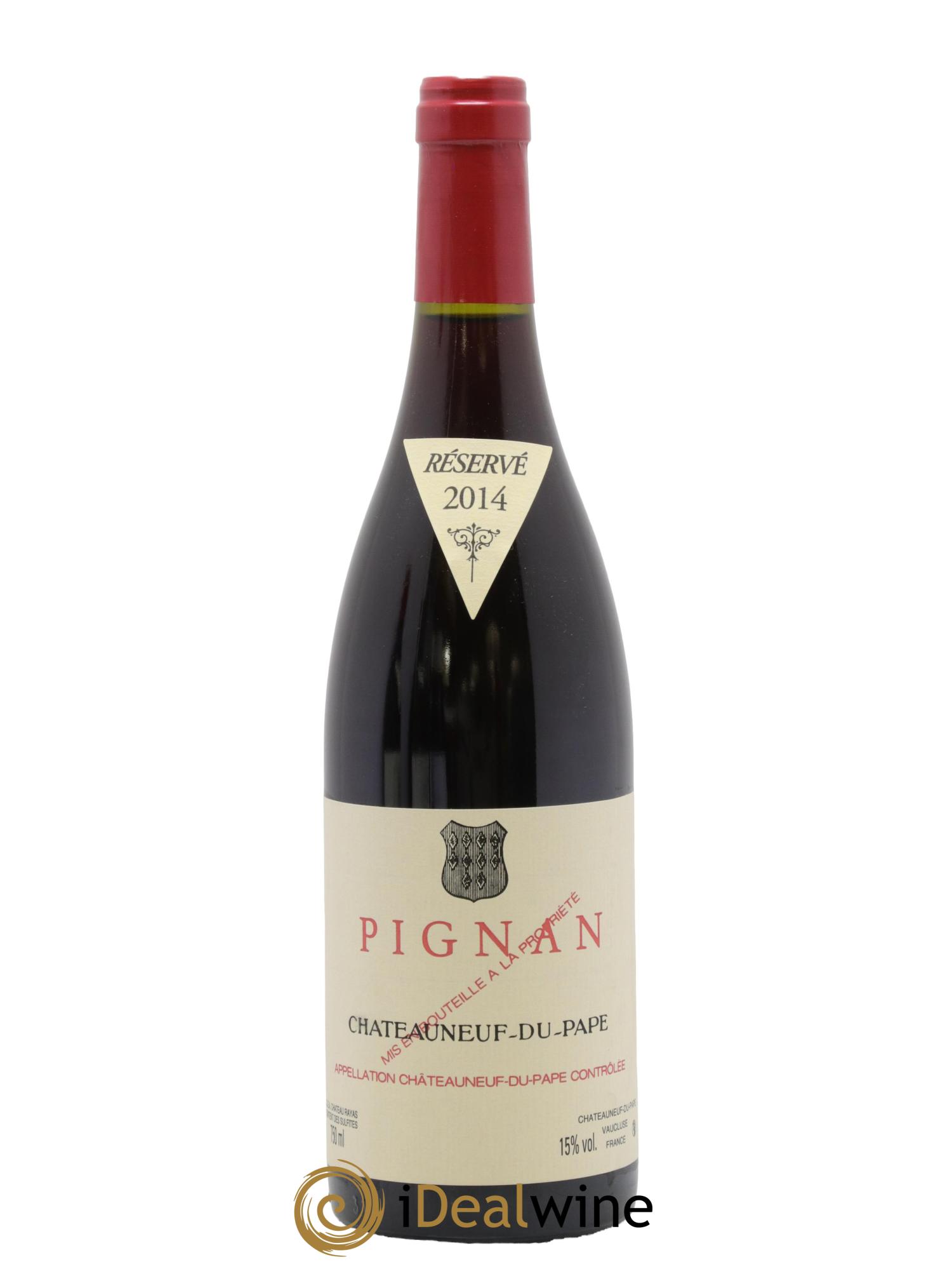 Châteauneuf-du-Pape Pignan Emmanuel Reynaud 2014 - Lot de 1 bouteille - 0
