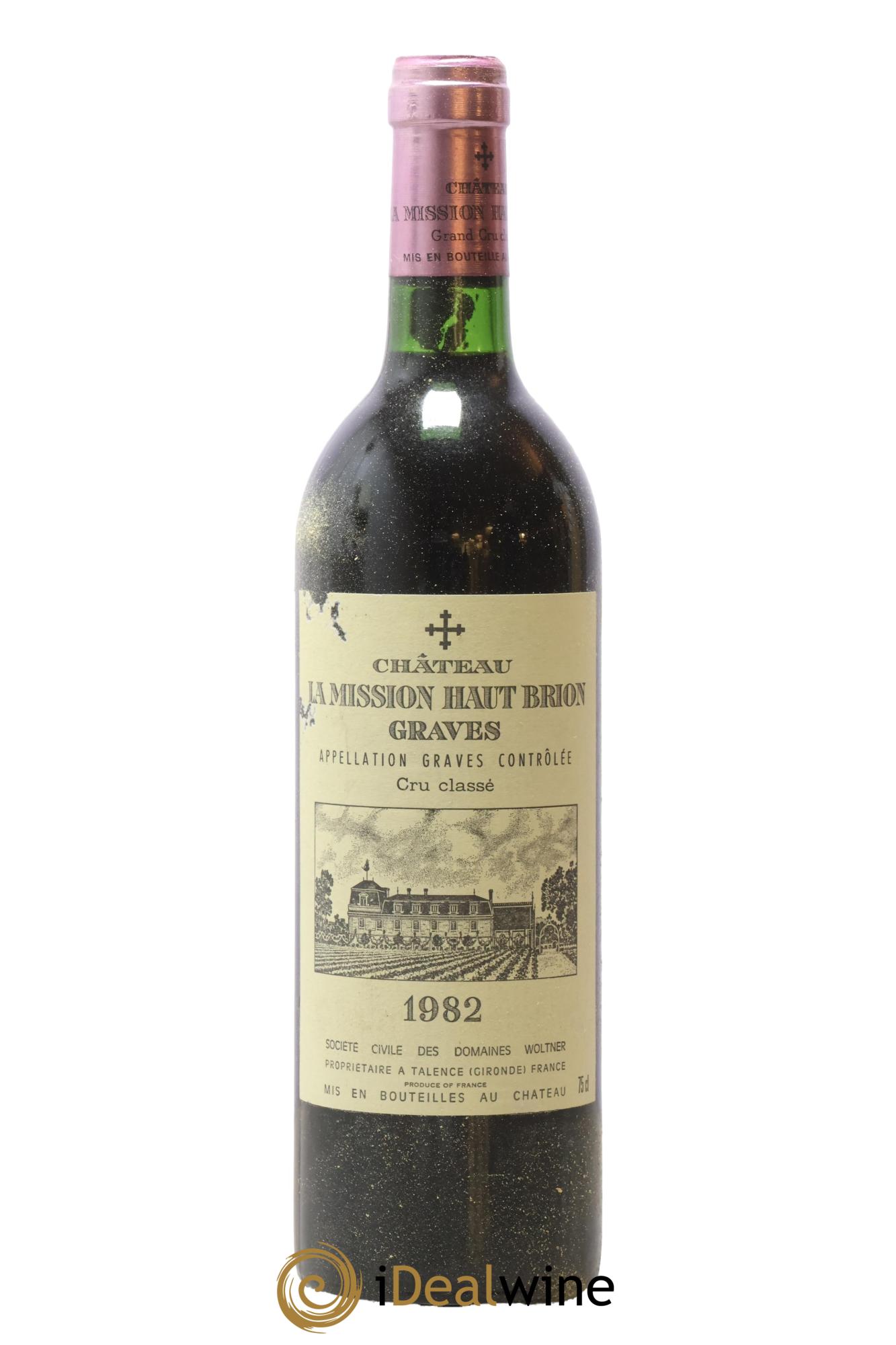 Château la Mission Haut-Brion Cru Classé de Graves 1982 - Lot de 1 bouteille - 0