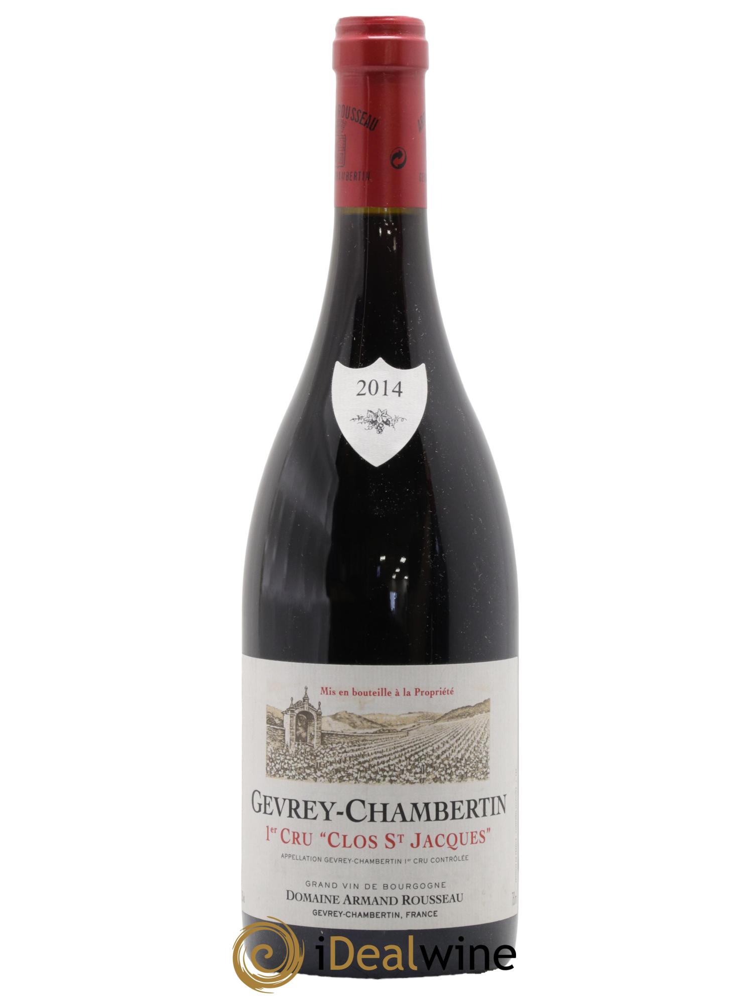 Gevrey-Chambertin 1er Cru Clos Saint-Jacques Armand Rousseau (Domaine) 2014 - Lotto di 1 bottiglia - 0