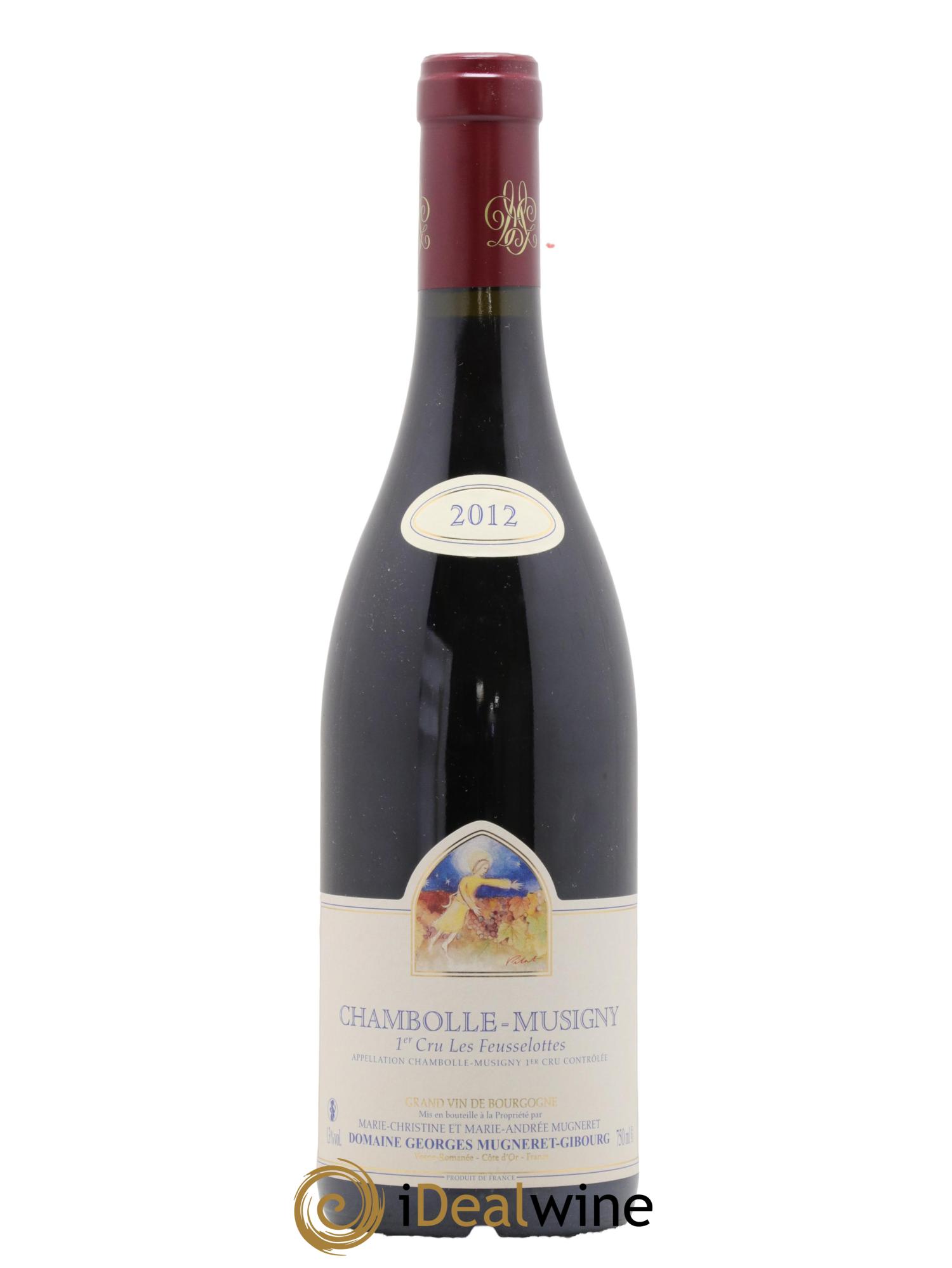 Chambolle-Musigny 1er Cru Les Feusselottes Mugneret-Gibourg (Domaine) 2012 - Lot de 1 bouteille - 0