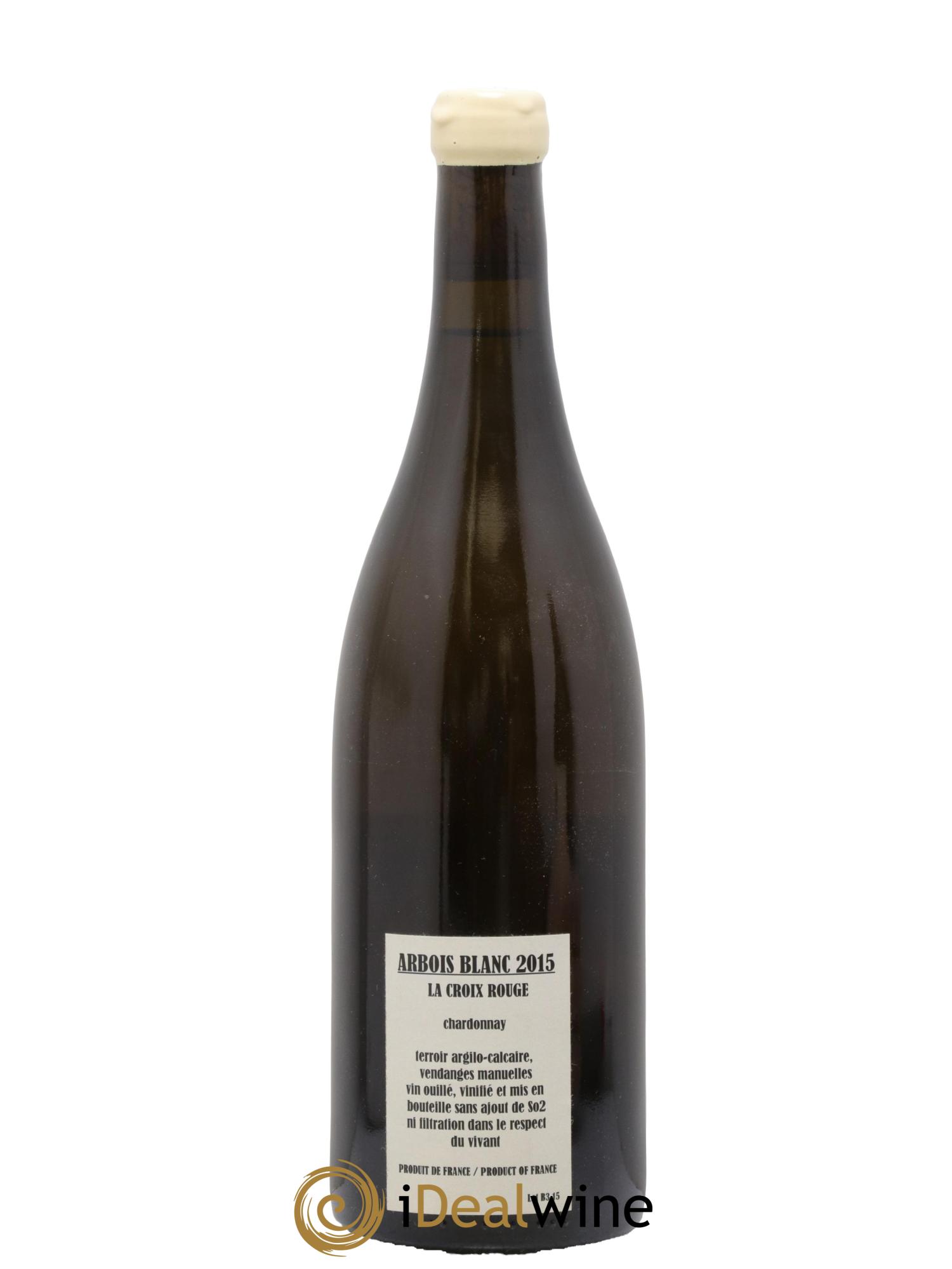 Arbois Chardonnay La Croix Rouge Adeline Houillon & Renaud Bruyère 2015 - Lot of 1 bottle - 1