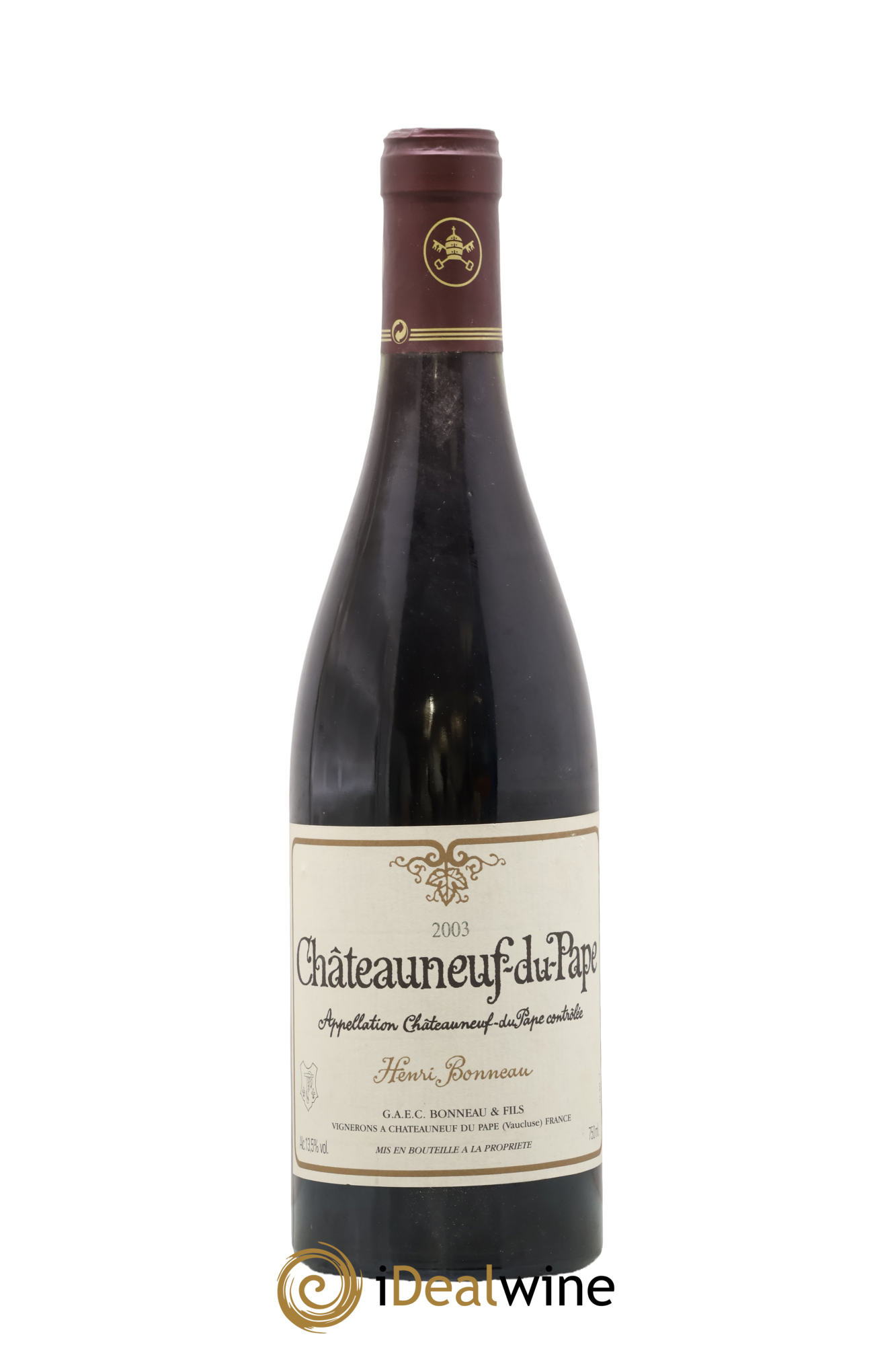 Châteauneuf-du-Pape Henri Bonneau Henri Bonneau & Fils 2003 - Lot of 1 bottle - 0