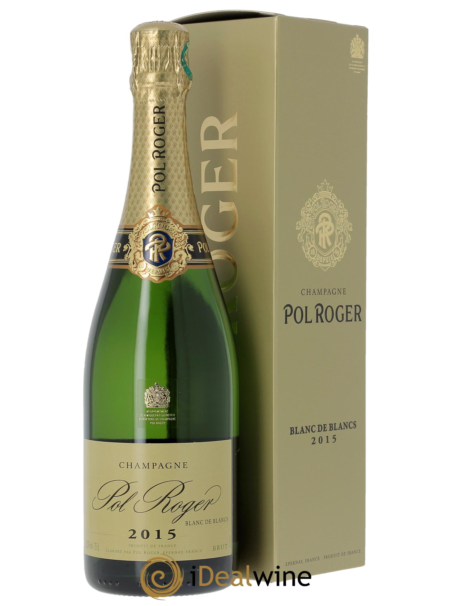 Blanc de Blancs Brut Pol Roger  2015 - Lot de 1 bouteille - 0