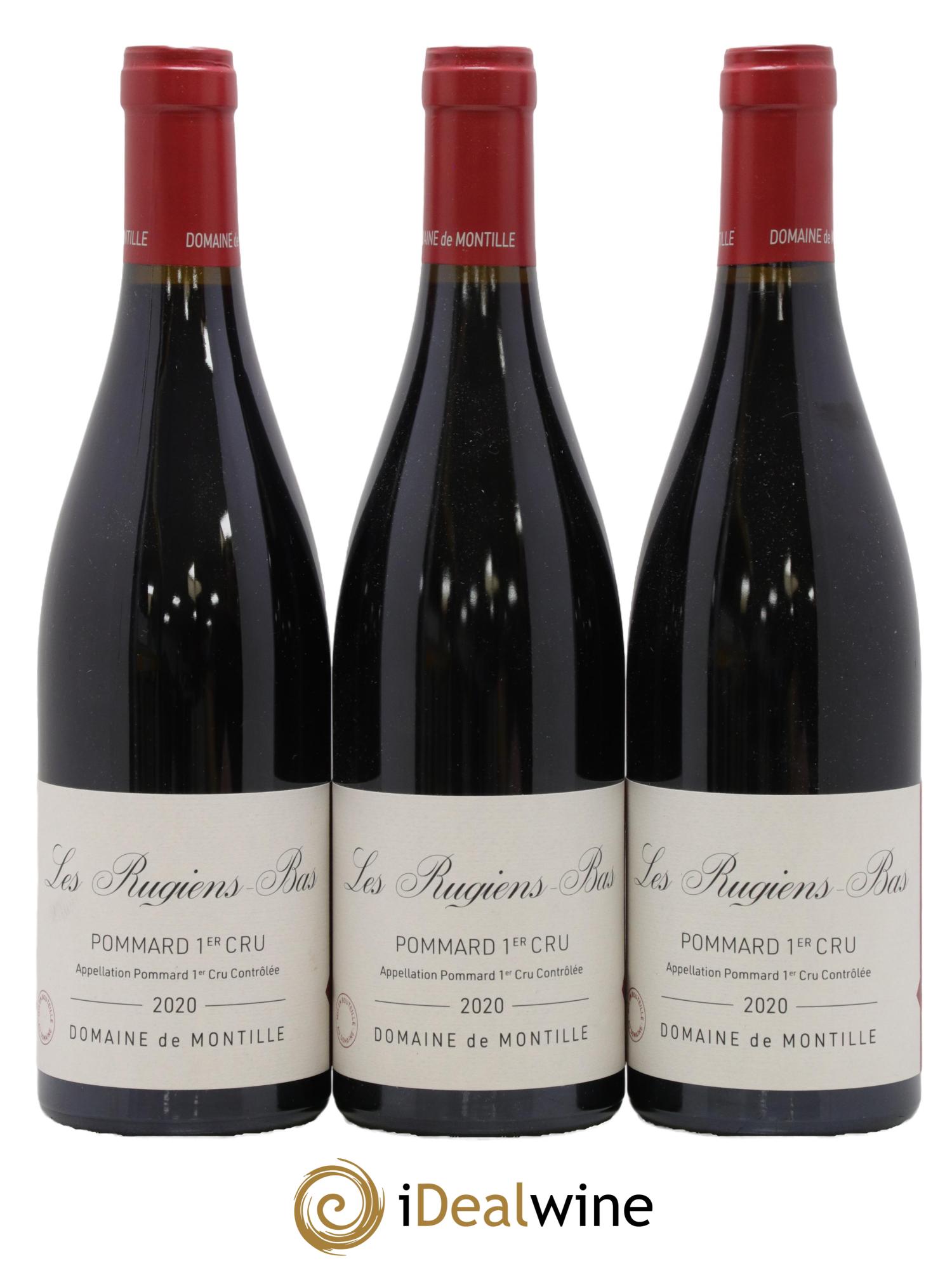Pommard 1er Cru Les Rugiens-bas De Montille (Domaine) 2020 - Lot of 3 bottles - 0