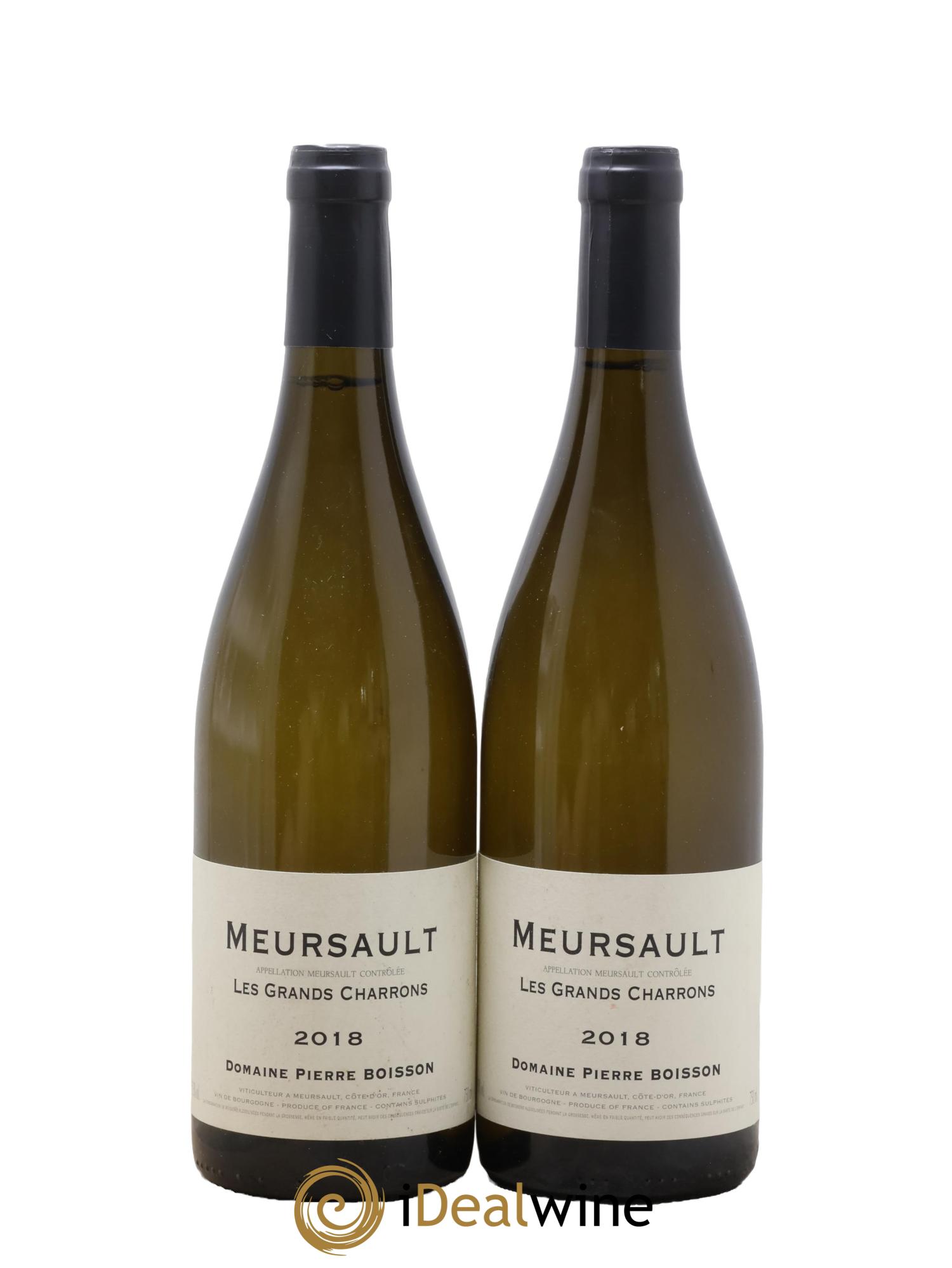 Meursault Les Grands Charrons Pierre Boisson (Domaine) 2018 - Lot of 2 bottles - 0