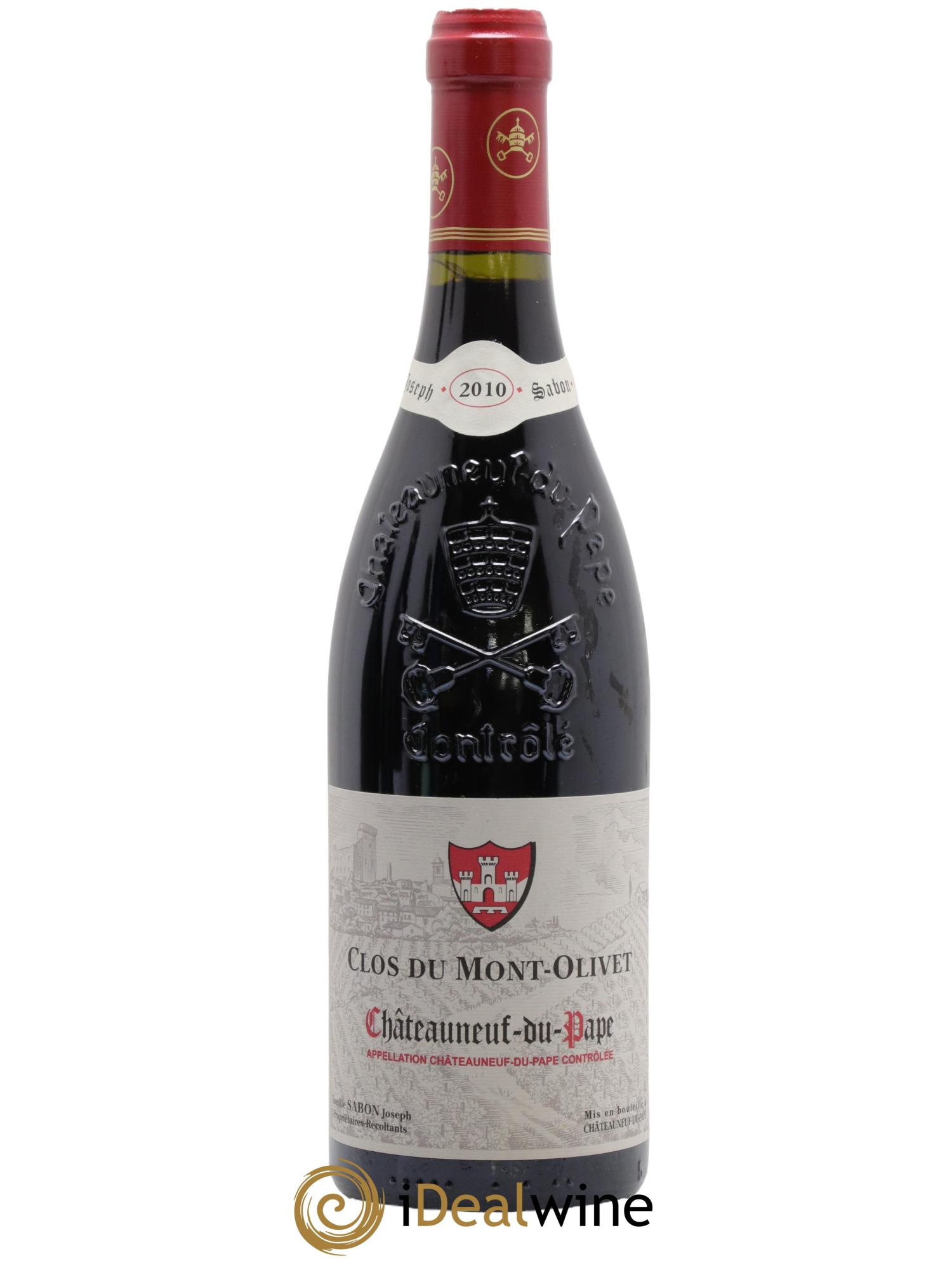 Châteauneuf-du-Pape Clos du Mont-Olivet 2010 - Lot de 1 bouteille - 0