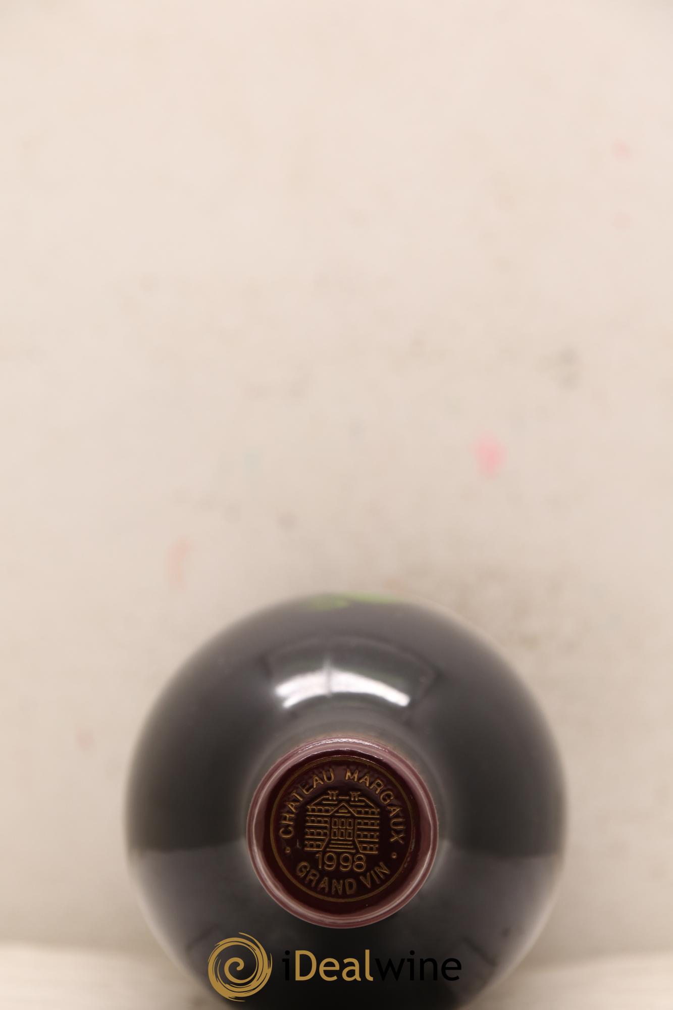 Château Margaux 1er Grand Cru Classé 1998 - Lot de 1 bouteille - 1