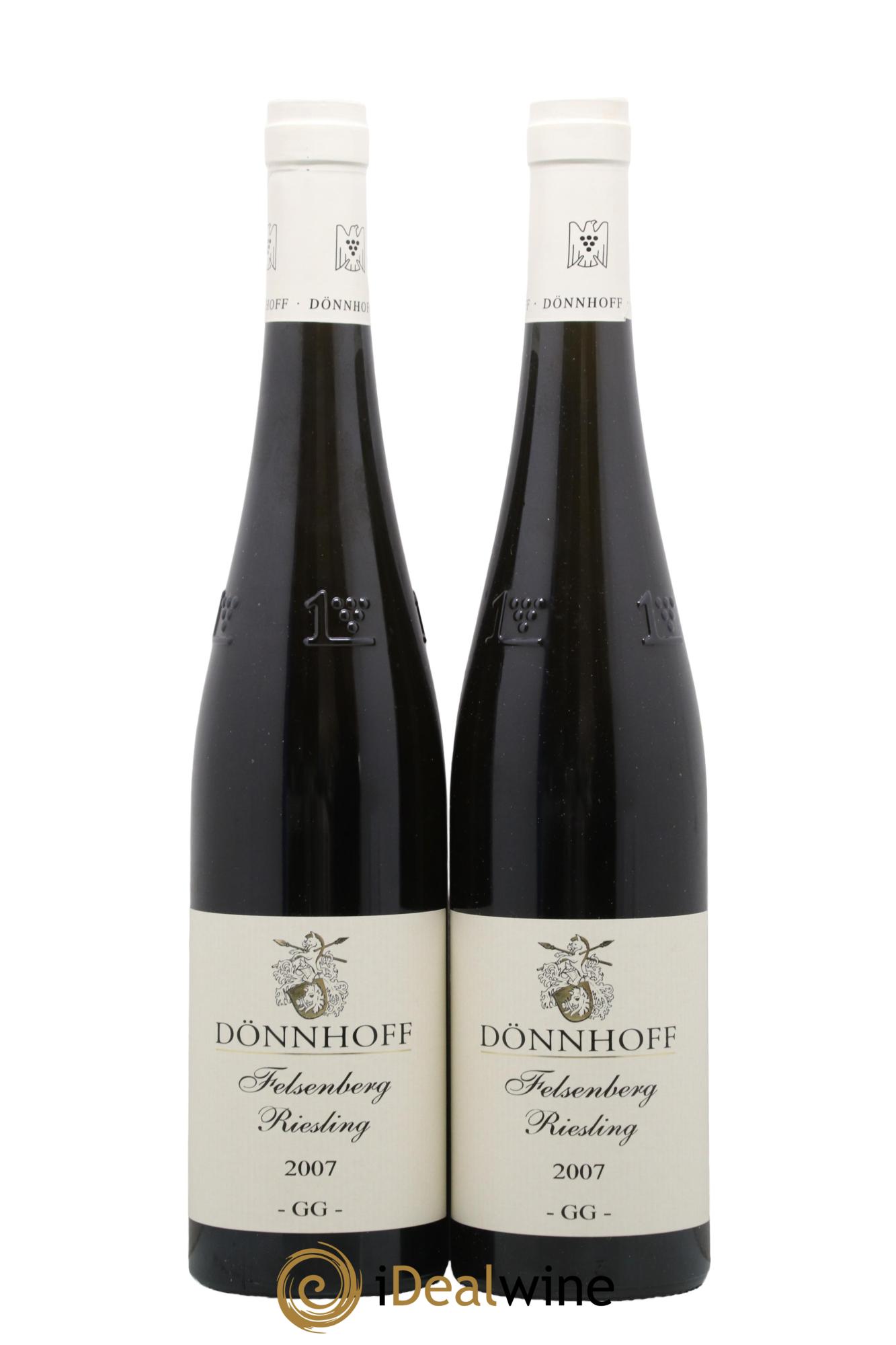 Allemagne Nahe Felsenberg GG Dönnhoff 2007 - Lot de 2 bouteilles - 0