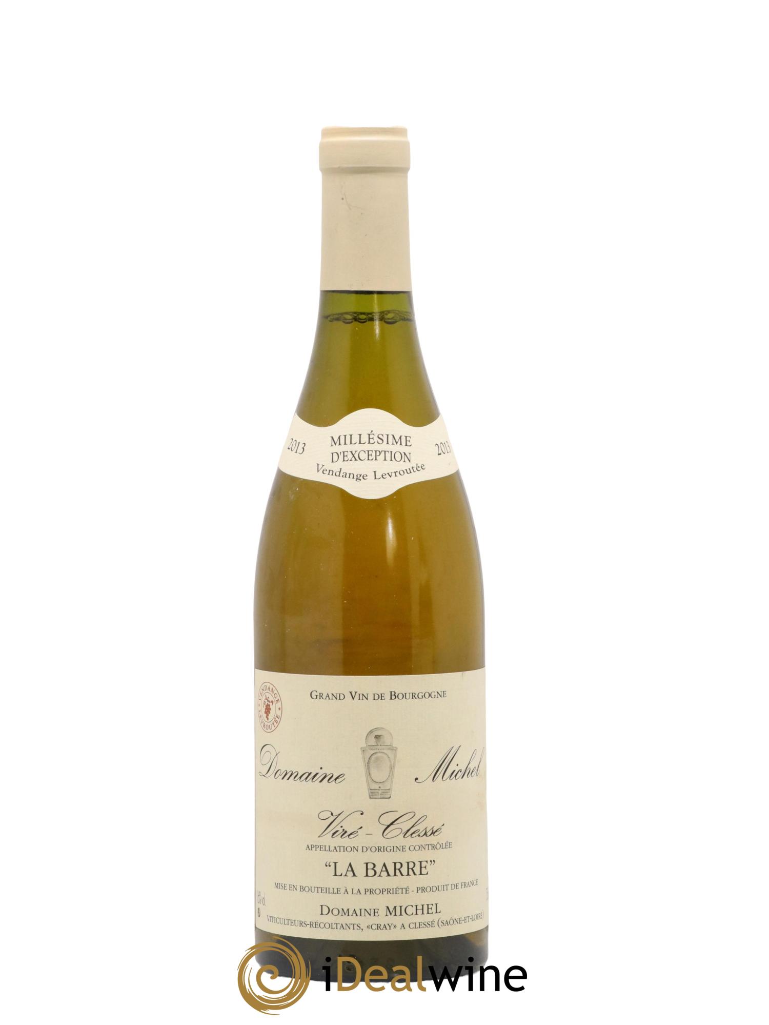 Viré-Clessé La Barre Domaine Michel 2013 - Lot de 1 bouteille - 0