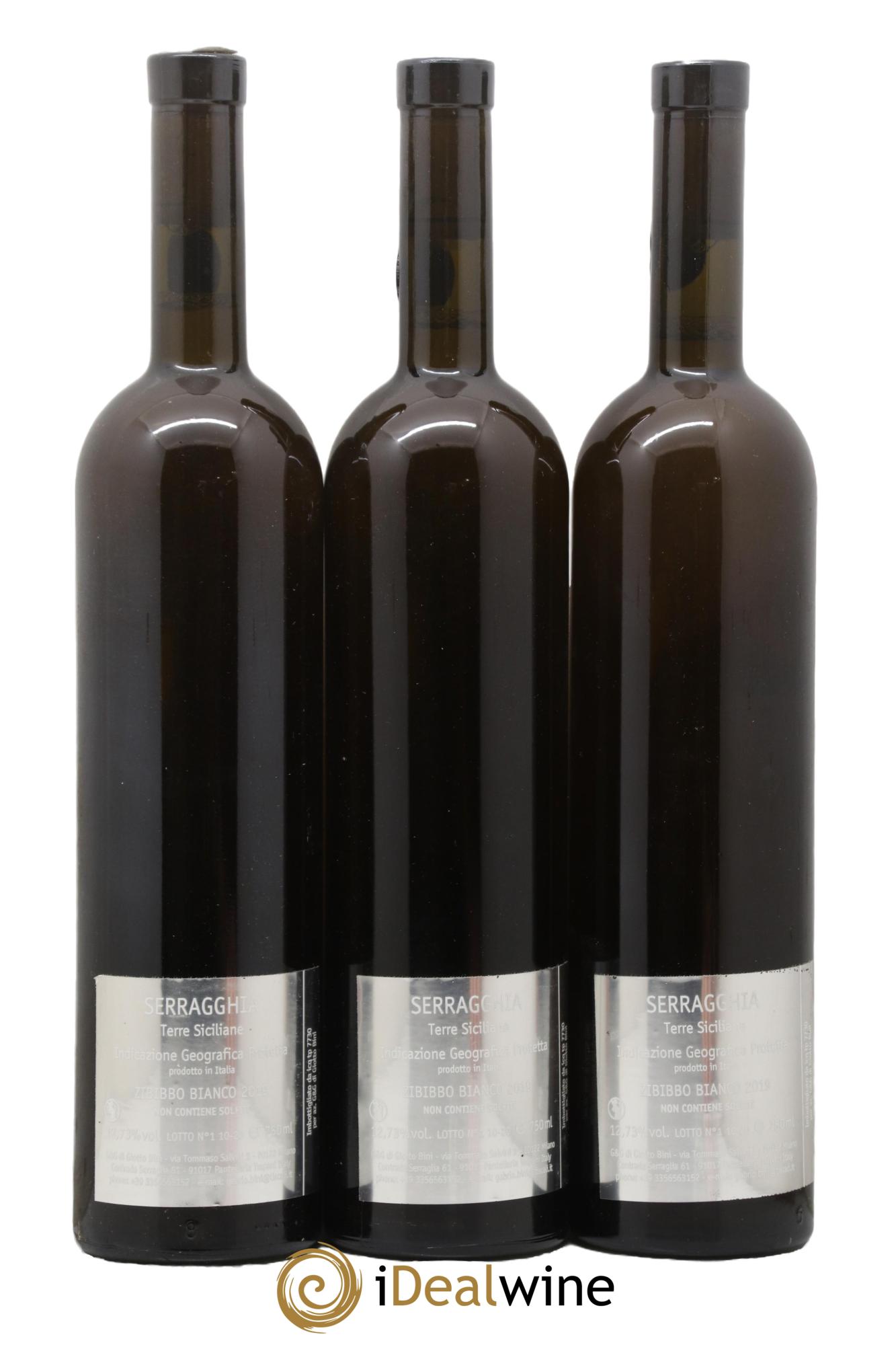 Terre Siciliane IGT Heritage Azienda Serragghia 2019 - Lot of 3 bottles - 1