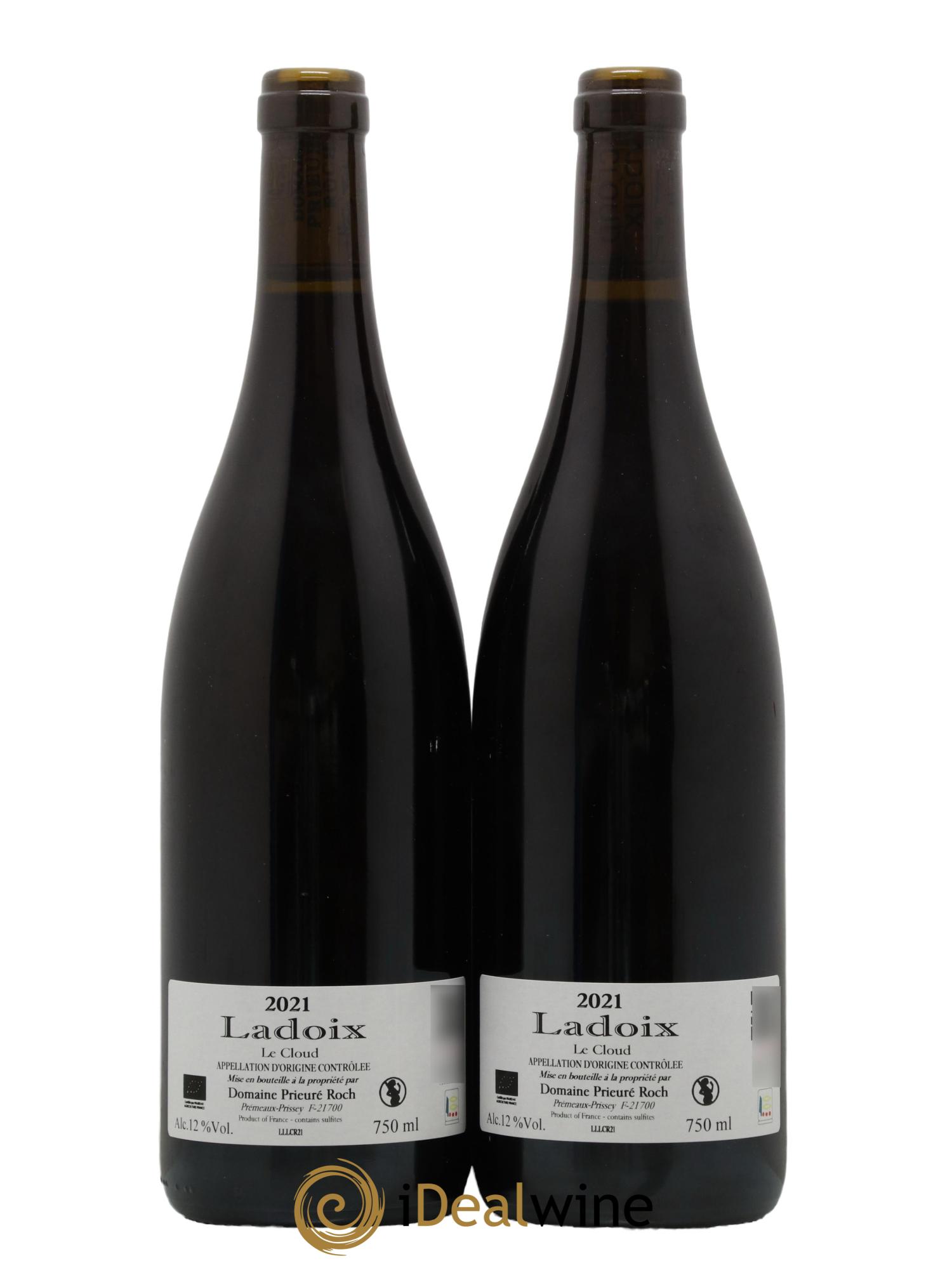 Ladoix Le Cloud Prieuré Roch 2021 - Lot of 2 bottles - 1