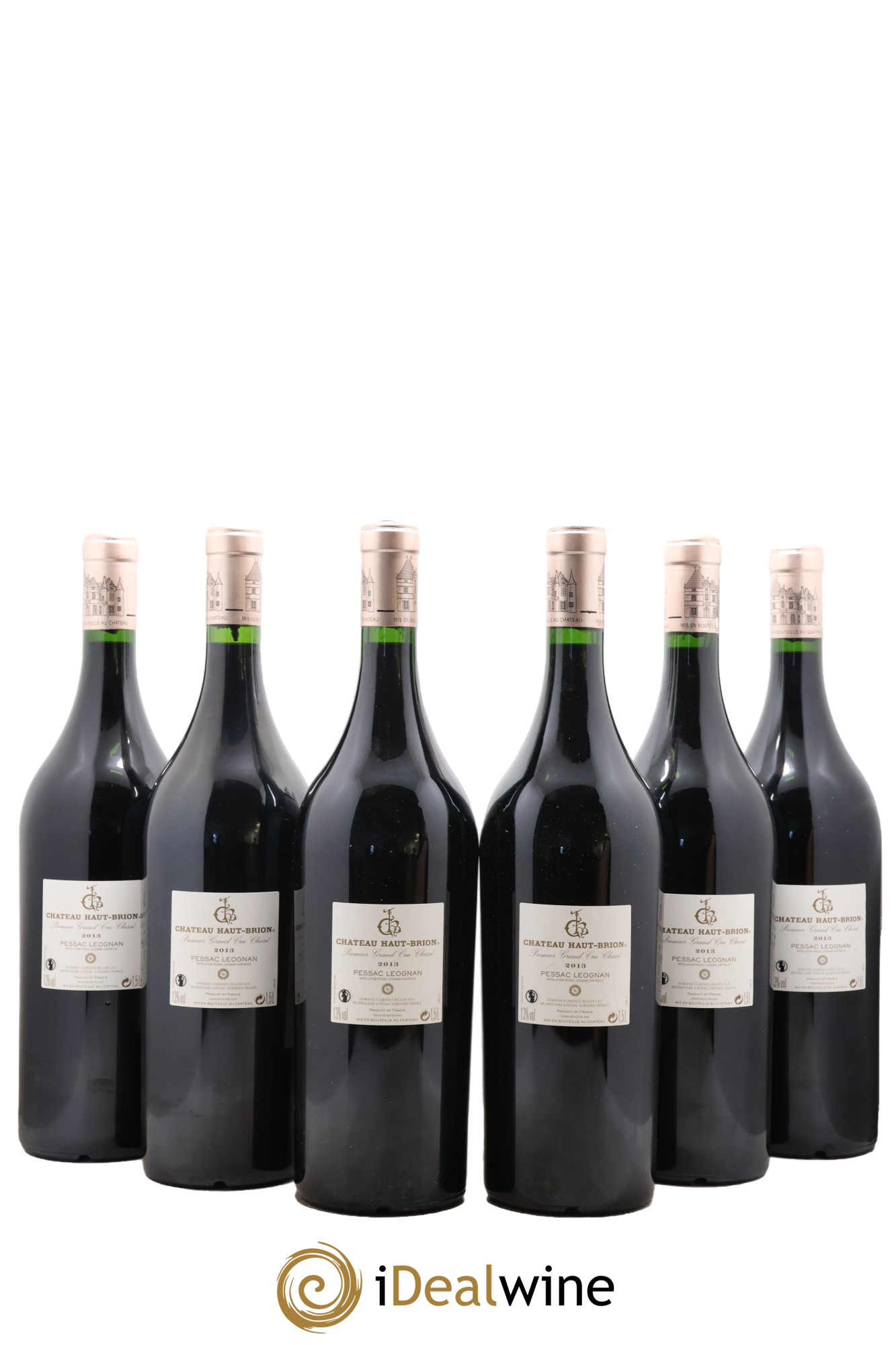 Château Haut Brion 1er Grand Cru Classé 2013 - Lot de 6 magnums - 1