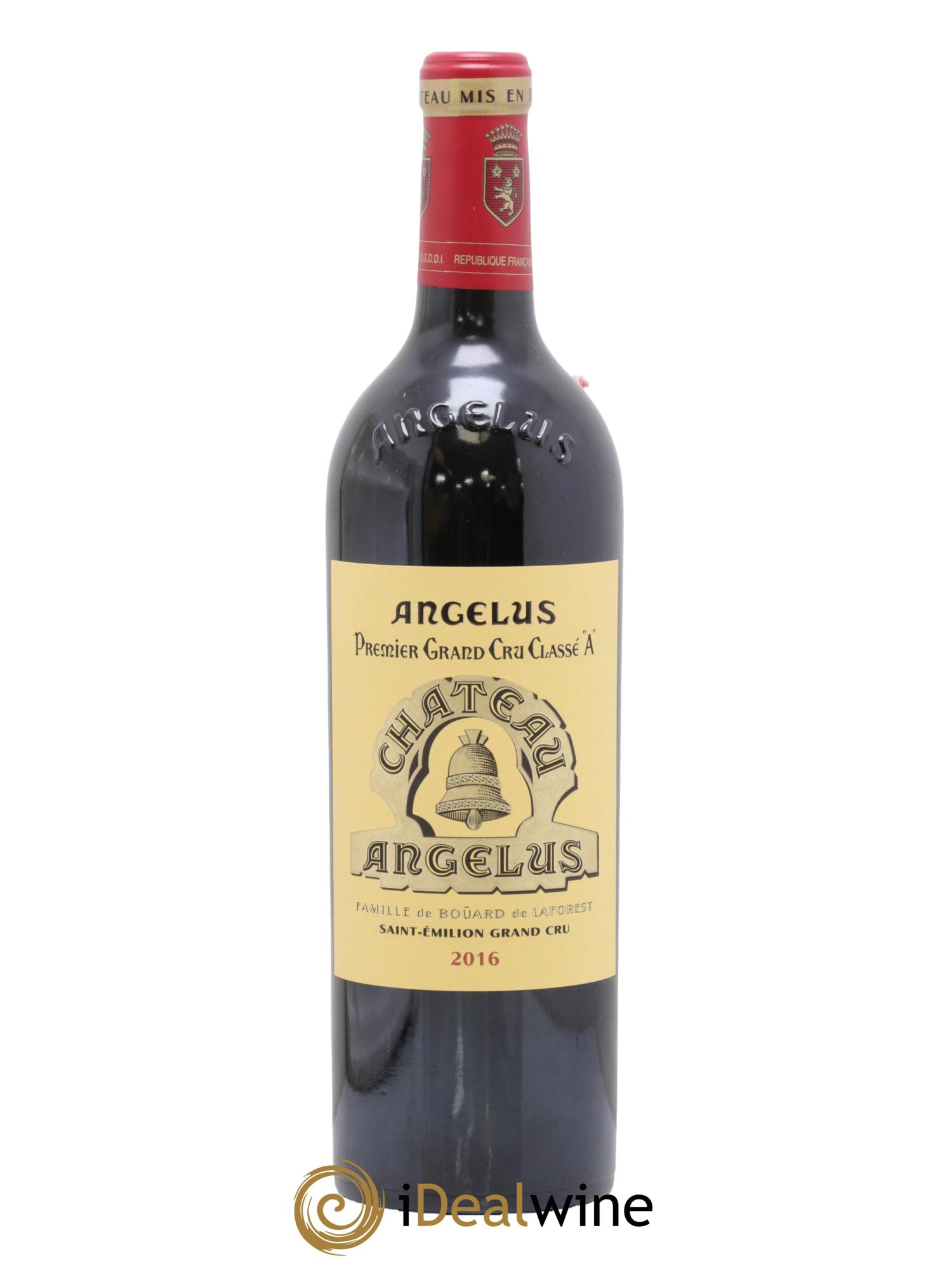 Château Angélus 1er Grand Cru Classé A 2016 - Posten von 1 Flasche - 0