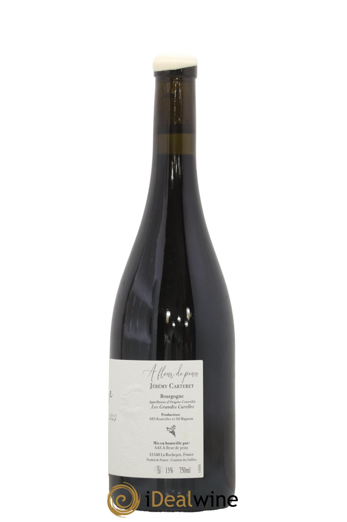 Bourgogne Les Grandes Carelles Jérémy Carteret 2022 - Lot de 1 bouteille - 1