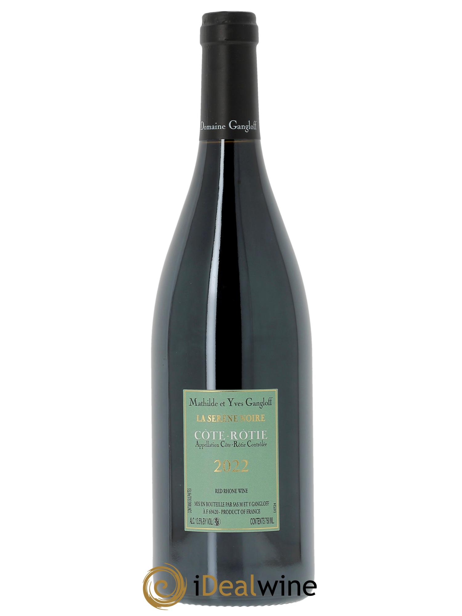 Côte-Rôtie La Sereine Noire Gangloff (Domaine)  2022 - Lot de 1 bouteille - 1