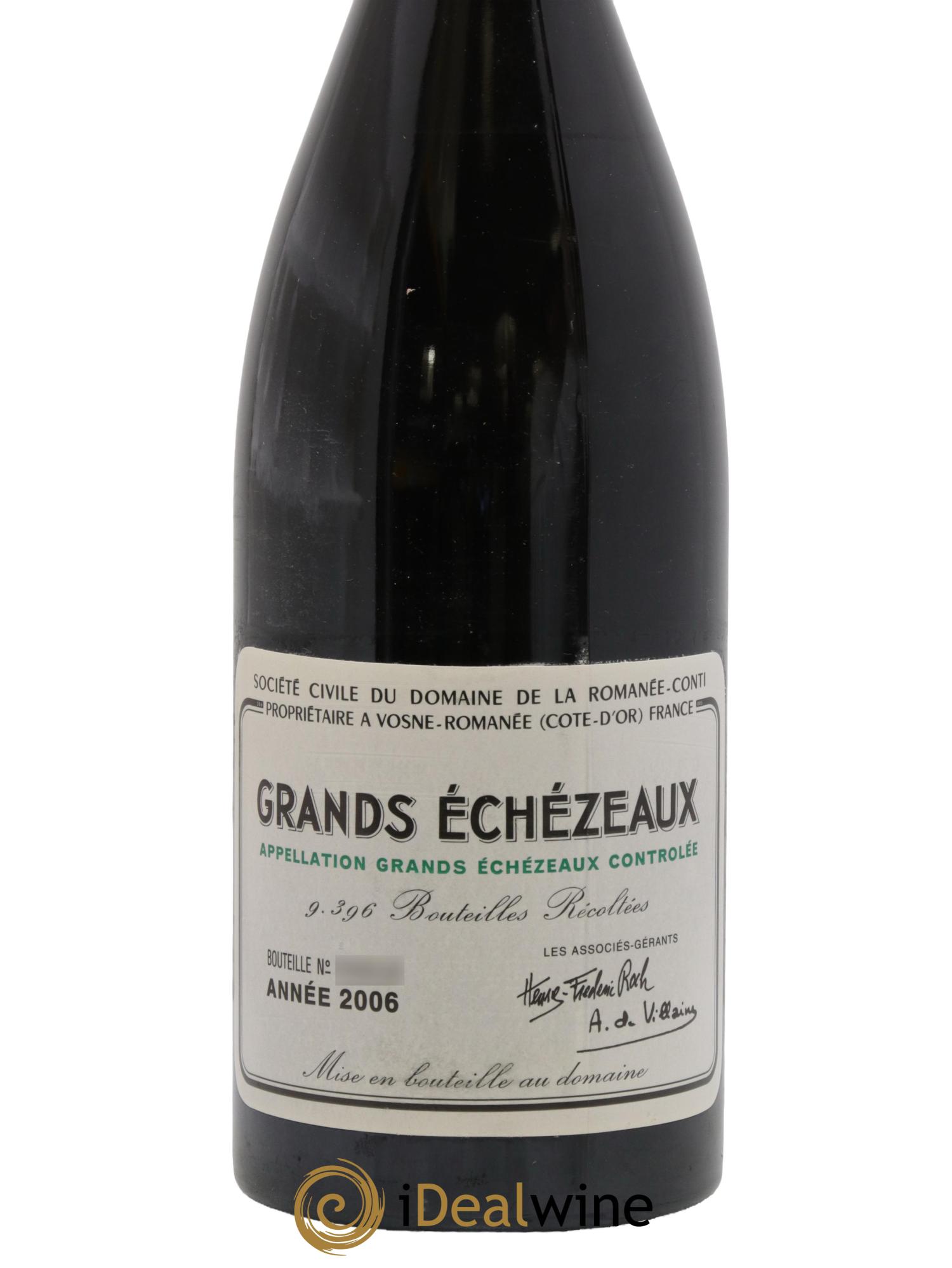 Grands-Echezeaux Grand Cru Domaine de la Romanée-Conti 2006 - Lotto di 1 bottiglia - 3