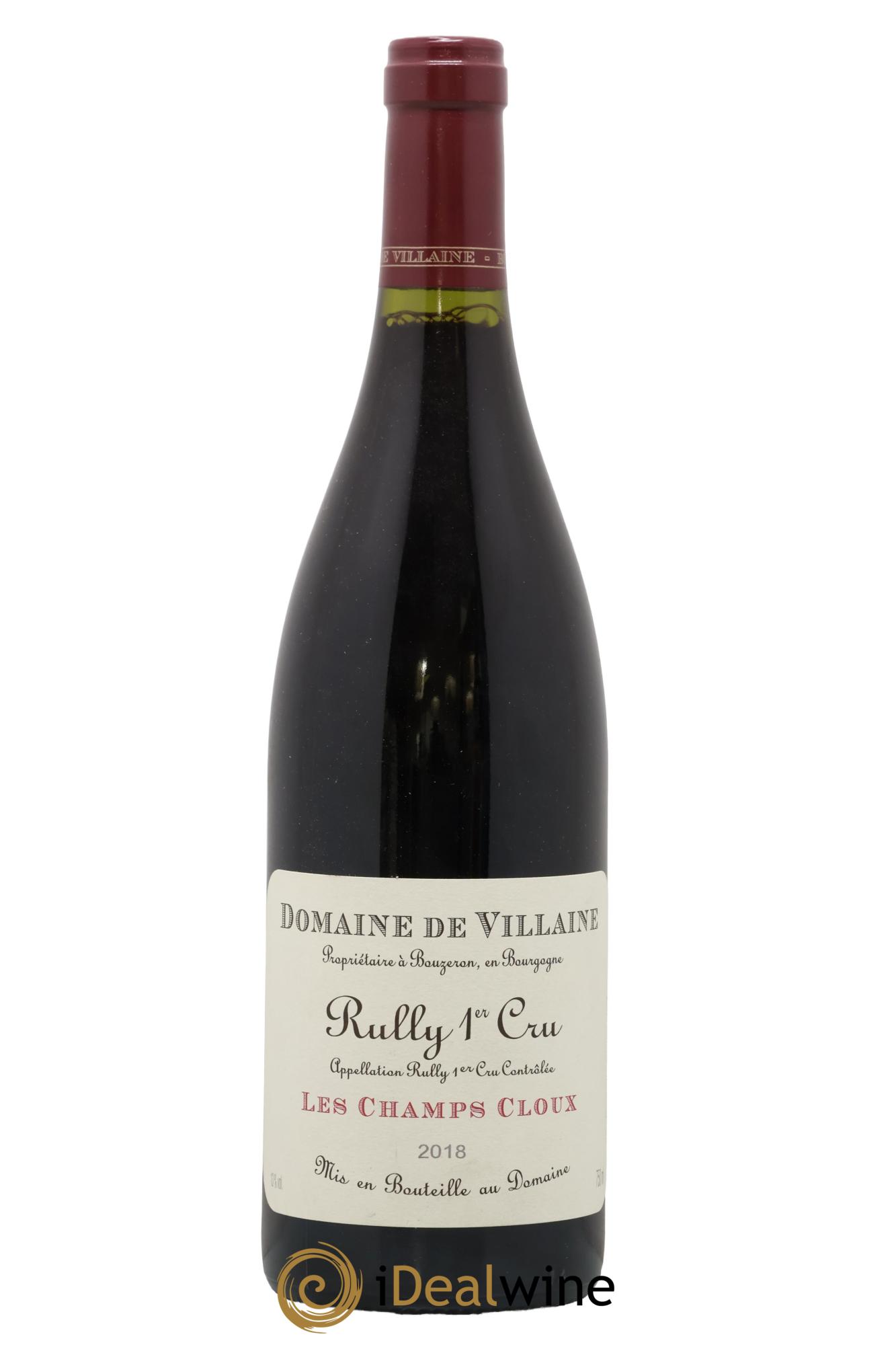 Rully 1er Cru Les Champs Cloux Domaine de Villaine 2018 - Lote de 1 botella - 0