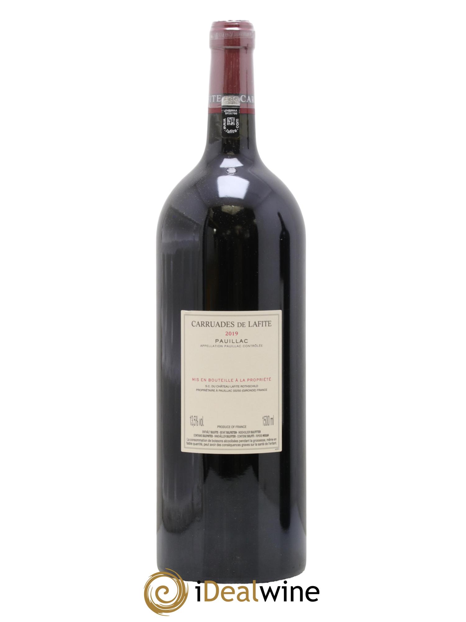 Carruades de Lafite Rothschild Second Vin 2019 - Lot of 1 magnum - 1