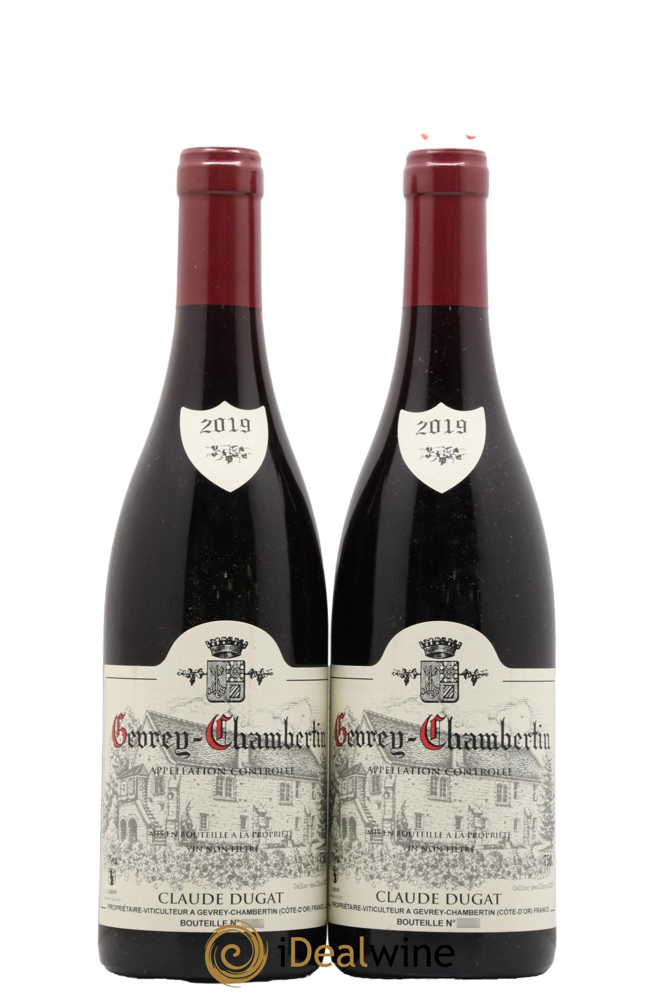 Gevrey-Chambertin Claude Dugat 2019 - Lot de 2 bouteilles - 0