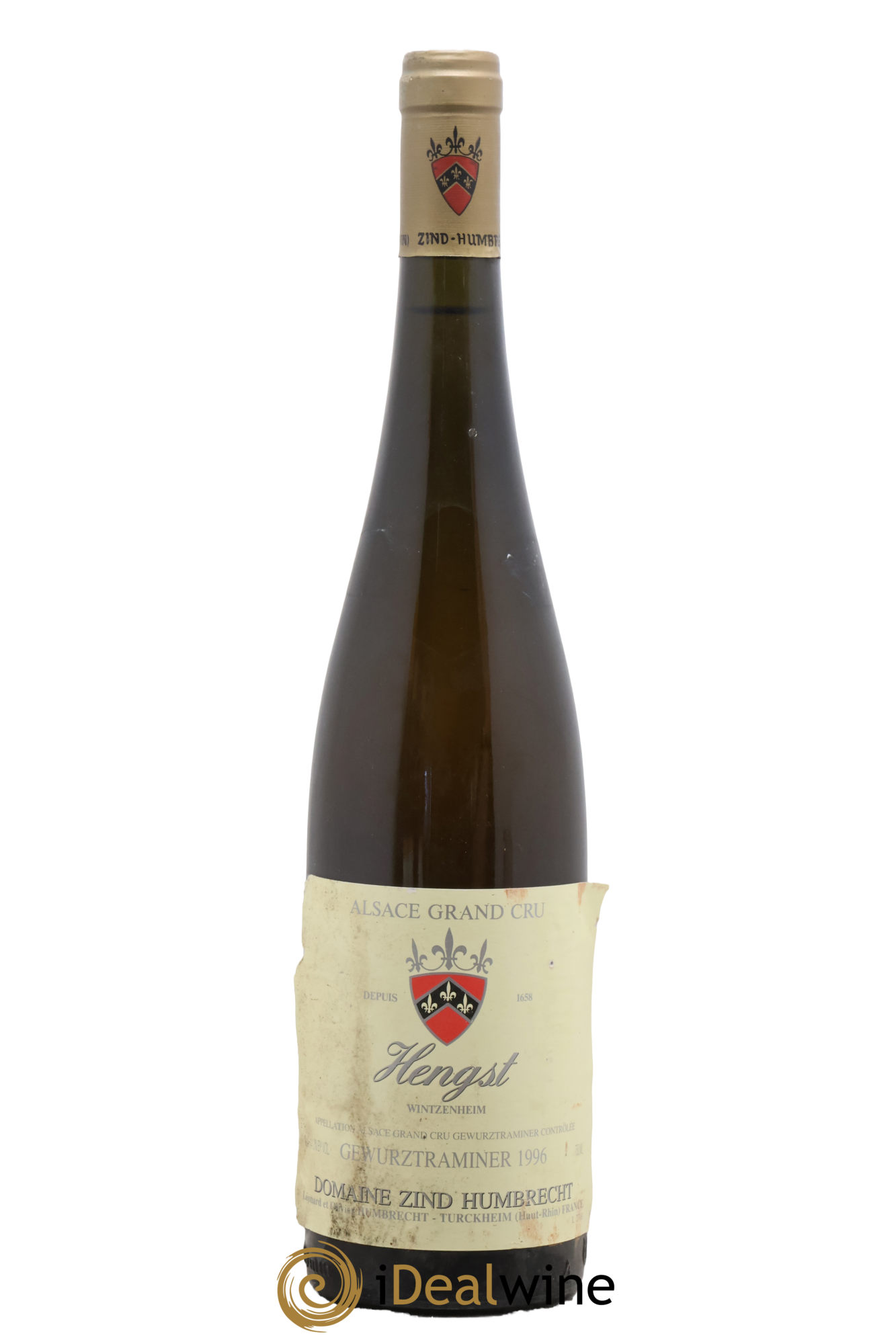 Alsace Gewurztraminer Grand Cru Hengst Zind-Humbrecht (Domaine) 1996 - Lot de 1 bouteille - 0