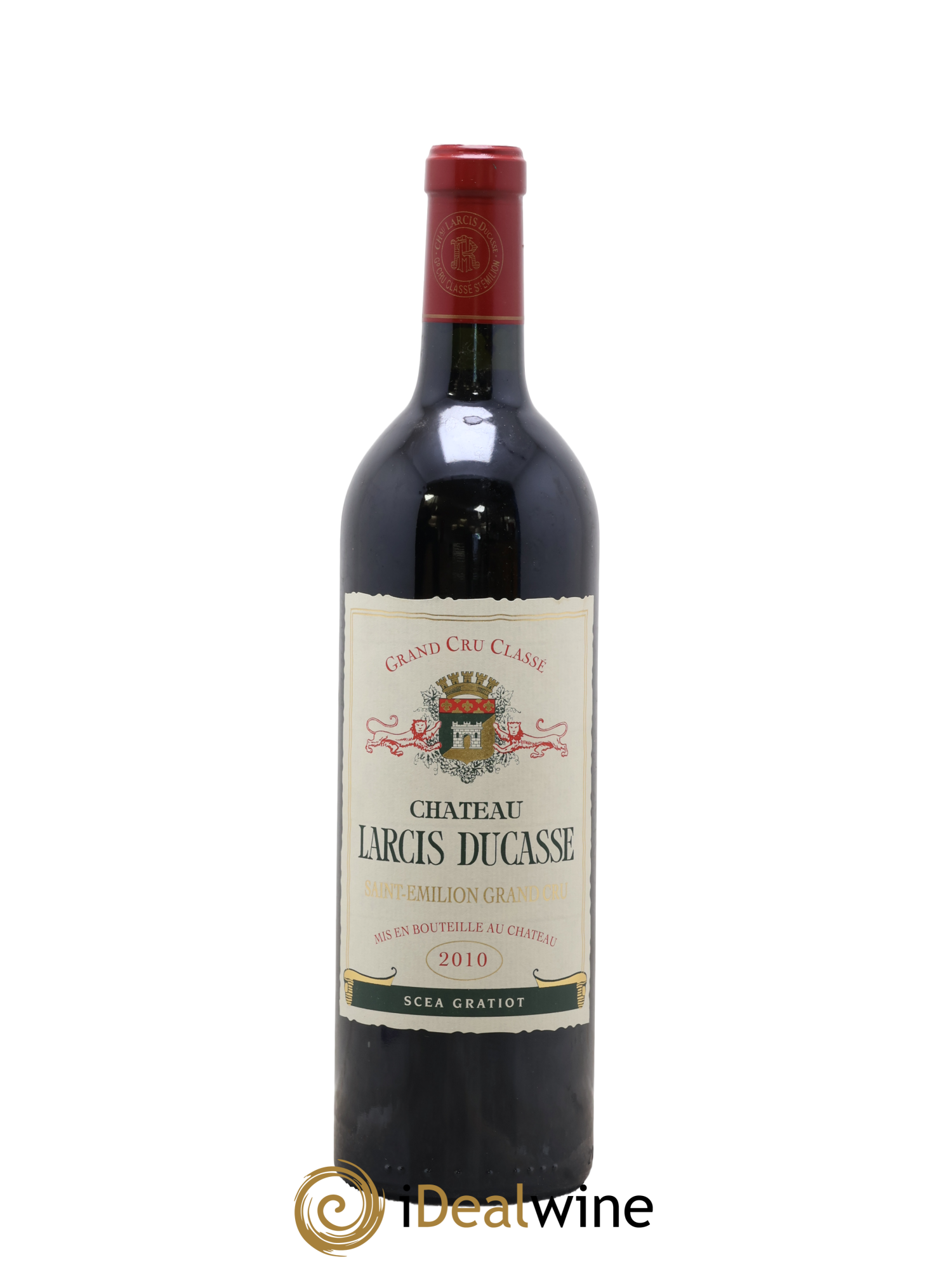 Château Larcis Ducasse 1er Grand Cru Classé B 2010 - Lot de 1 bouteille - 0
