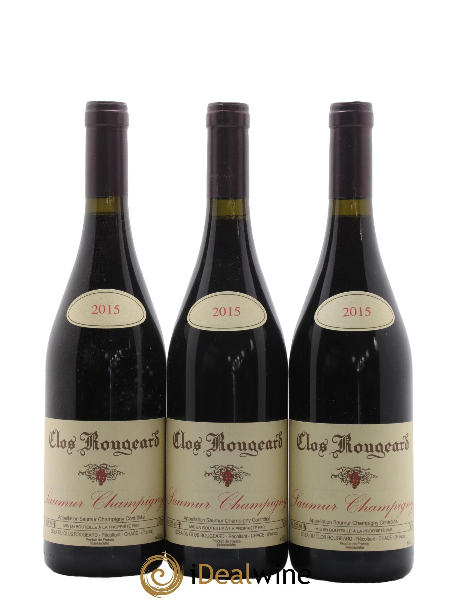 Saumur-Champigny Clos Rougeard 2015 - Lot de 3 bouteilles - 0